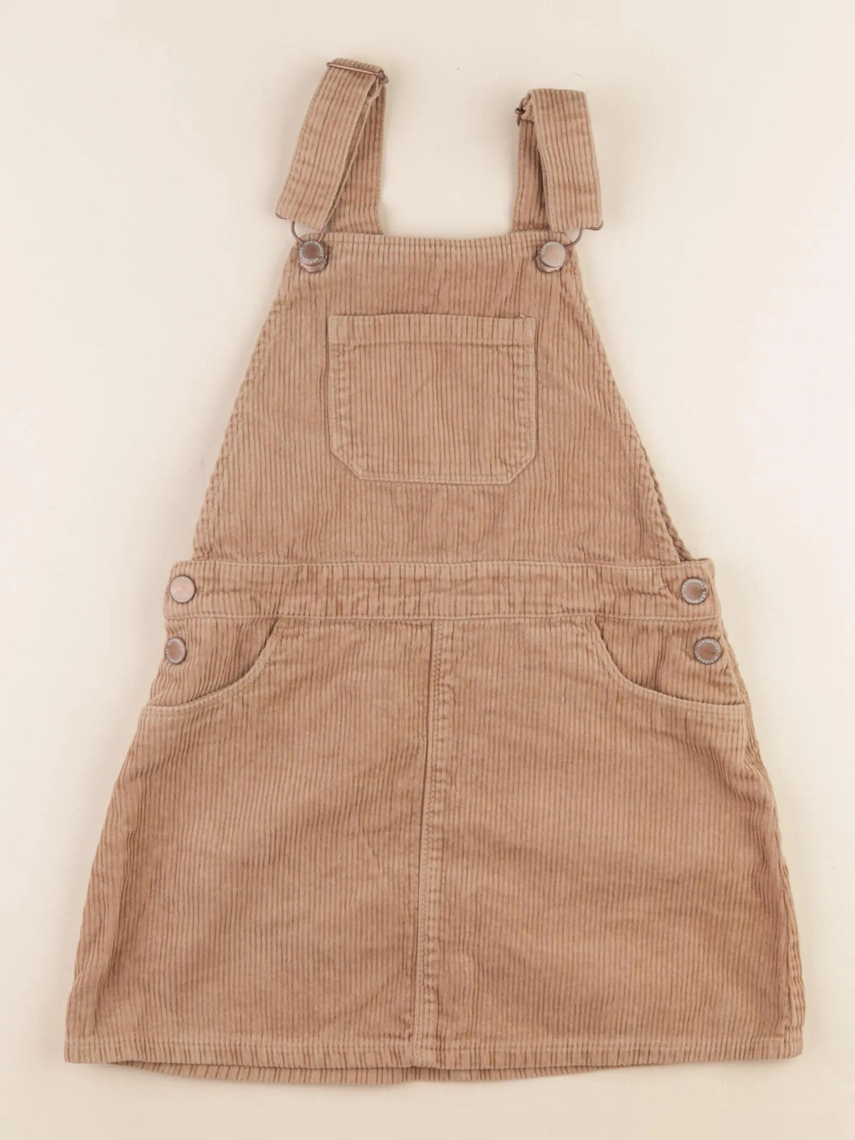 Vertbaudet - robe marron - 8 ans