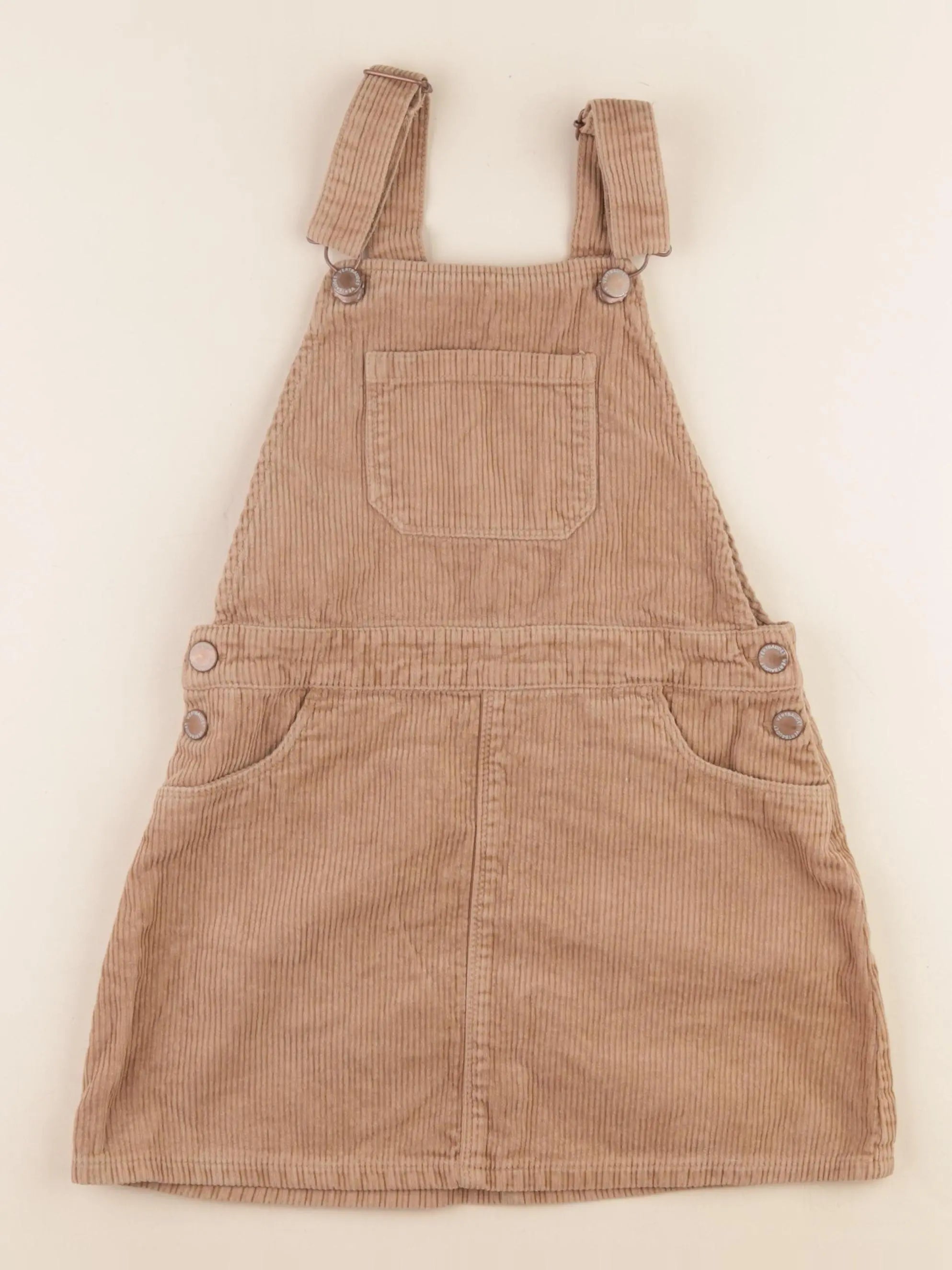 Vertbaudet - robe marron - 8 ans