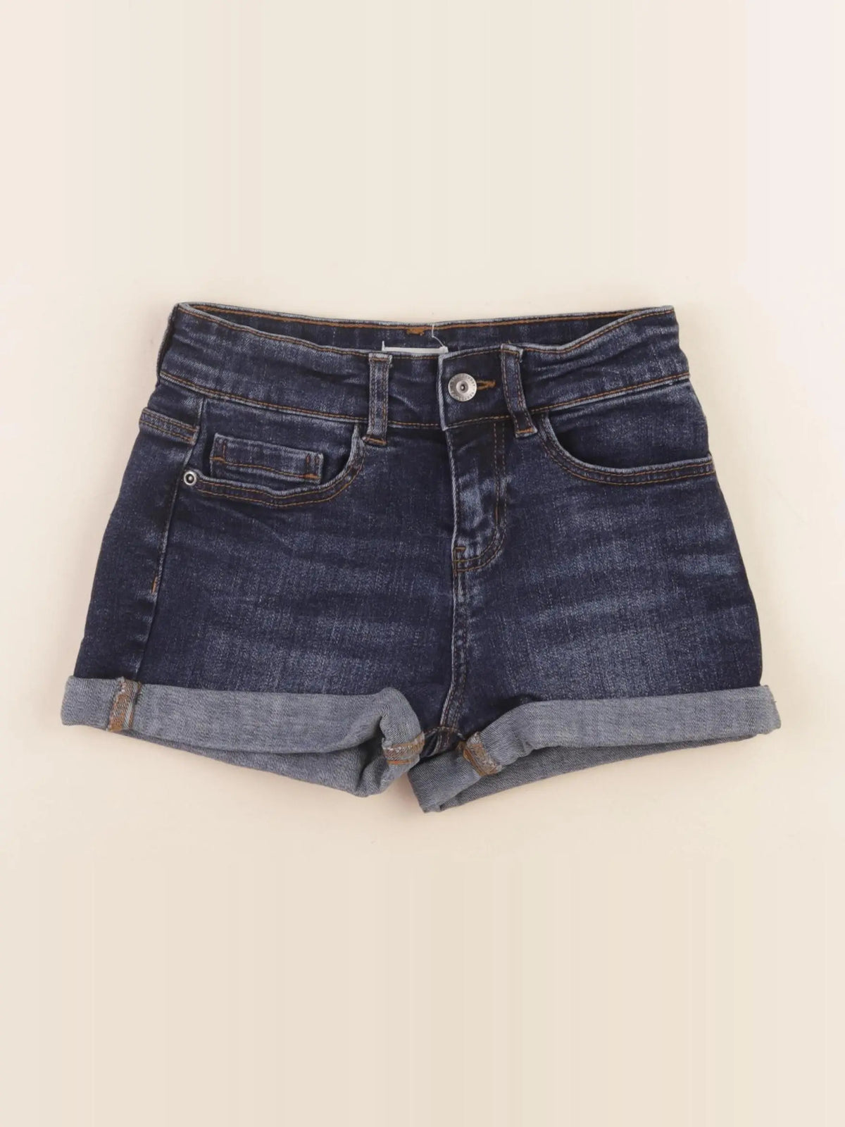 Vertbaudet - short bleu - 8 ans