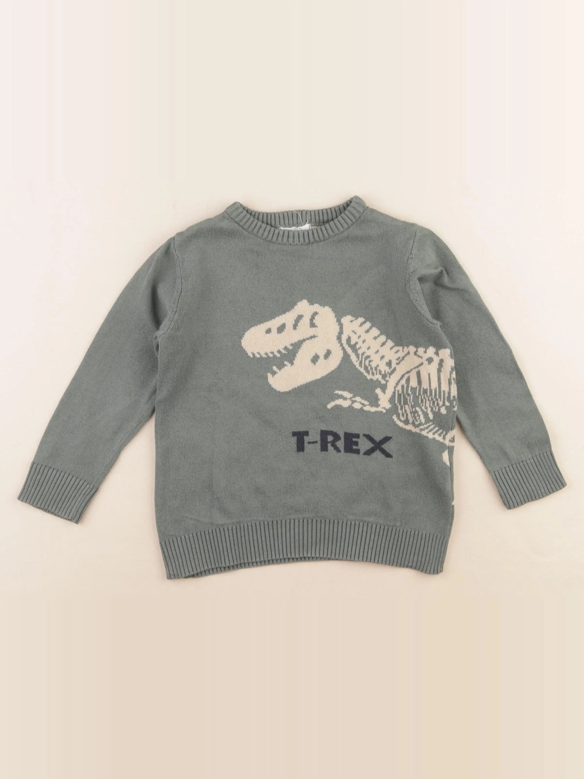 Vertbaudet - pull vert - 3 ans