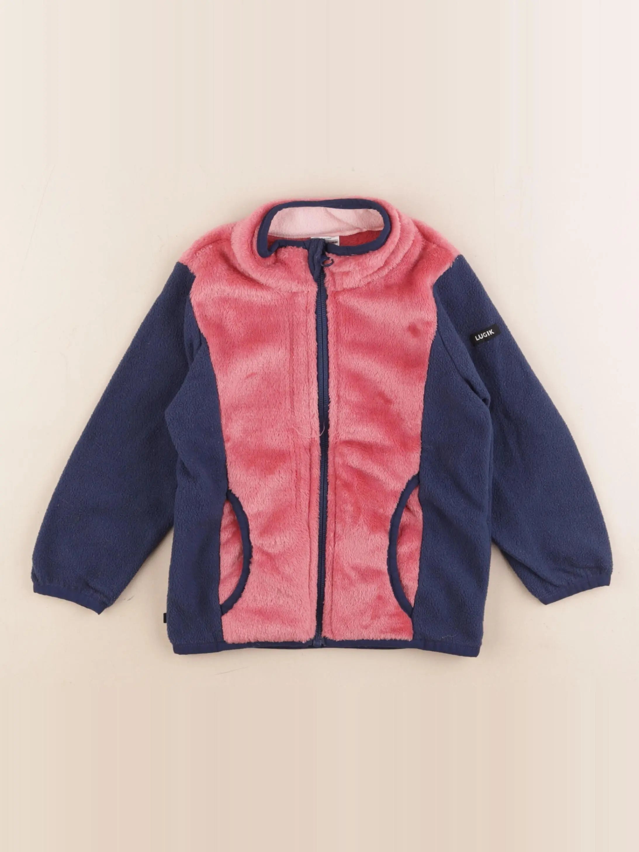 Decathlon ski - polaire bleu, rose - 2/3 ans