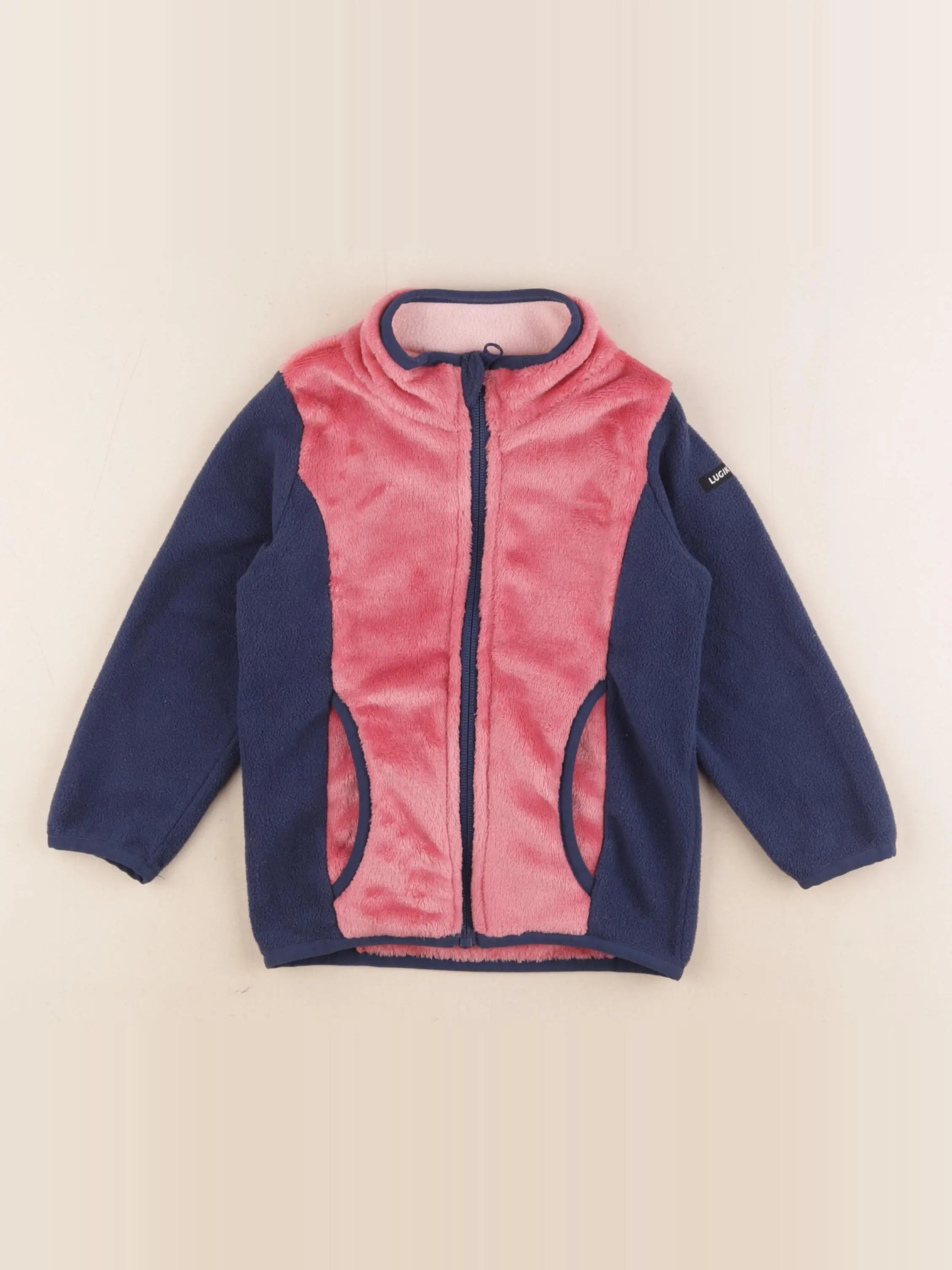 Decathlon ski - polaire bleu, rose - 2/3 ans