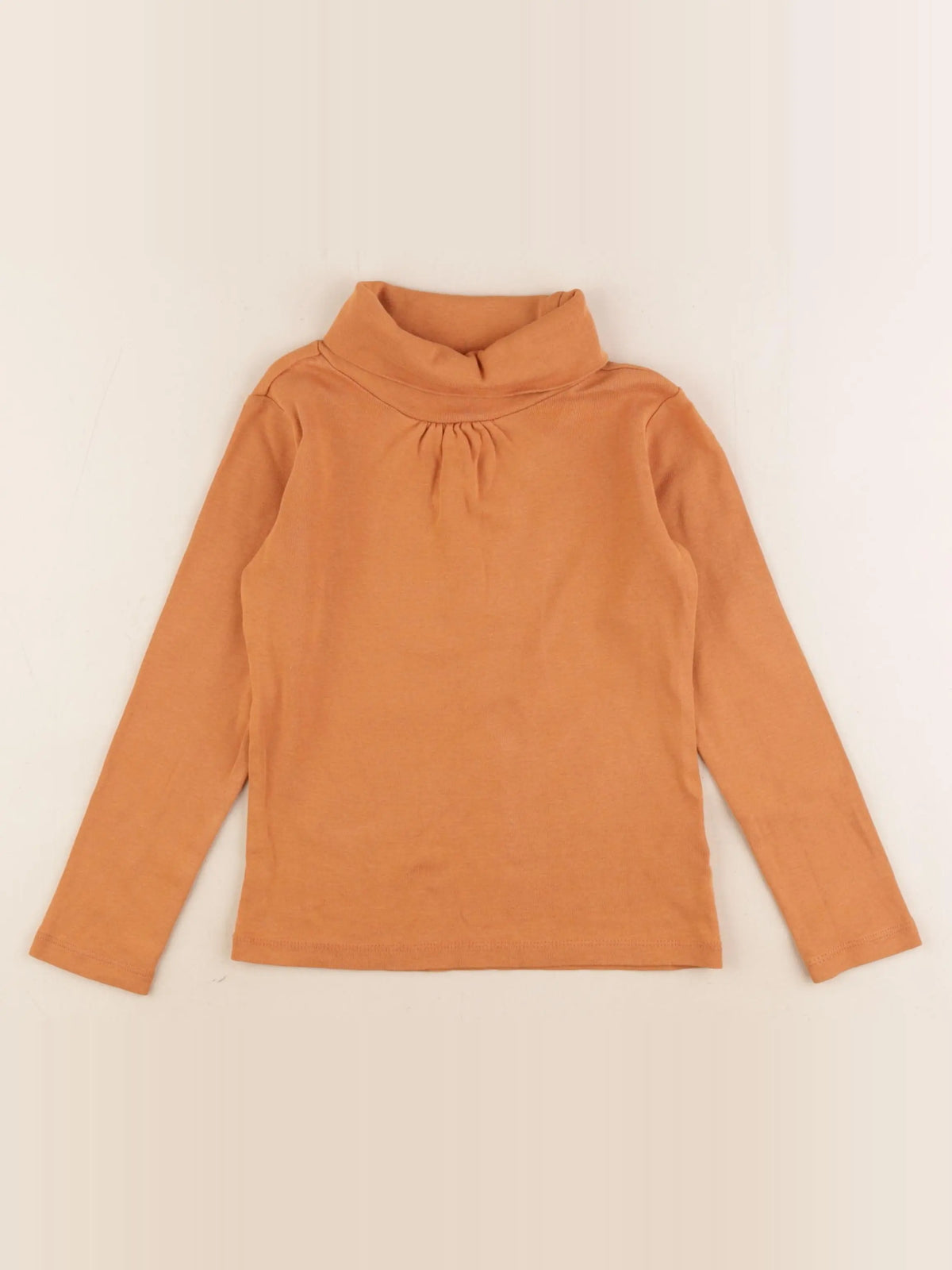 Vertbaudet - sous-pull orange - 6 ans