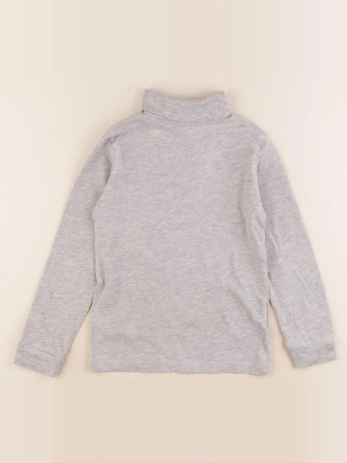 Monoprix - sous-pull gris - 6 ans
