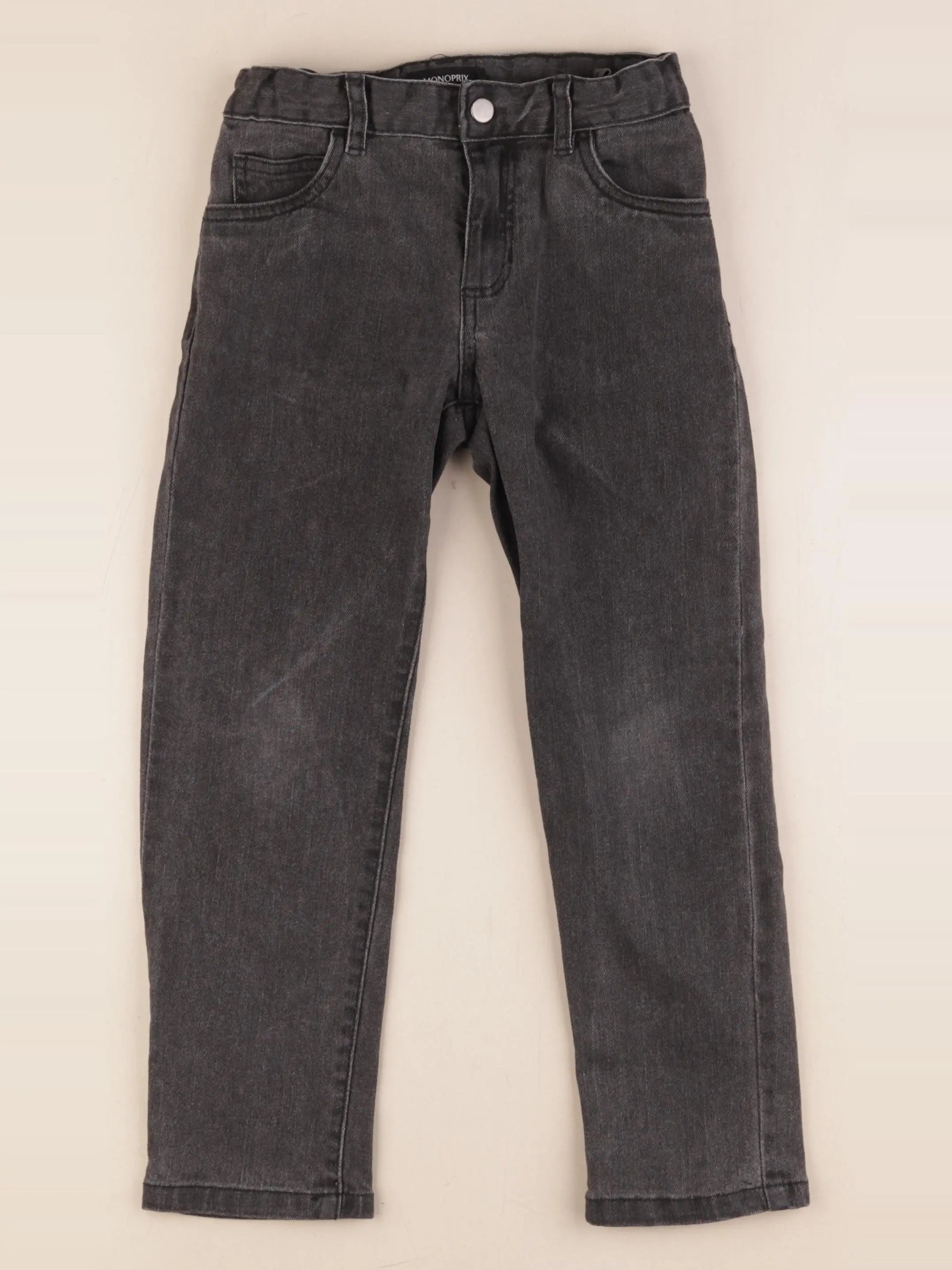 Monoprix - jean noir - 6 ans