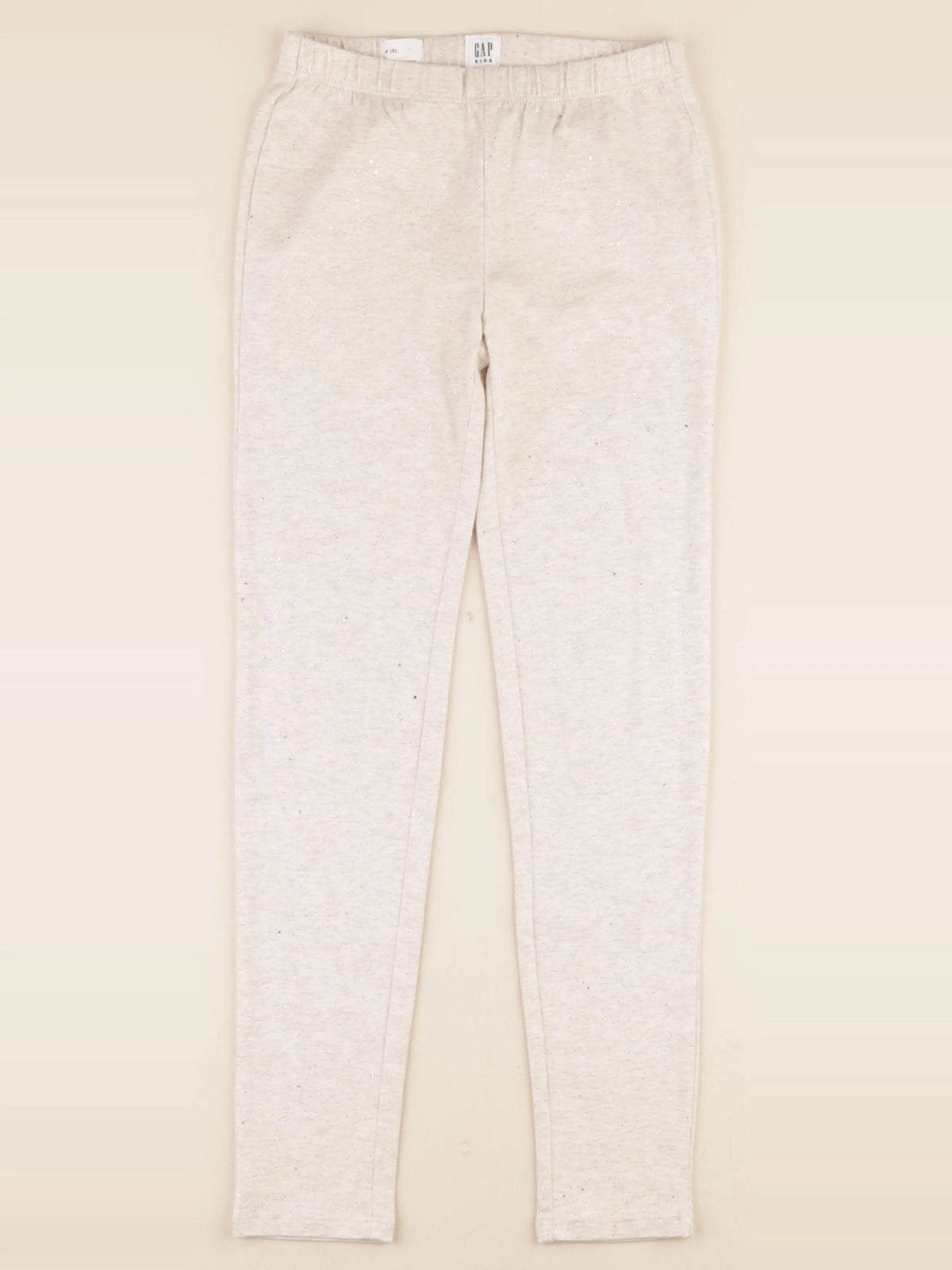 GAP - legging beige, argent - 8 ans