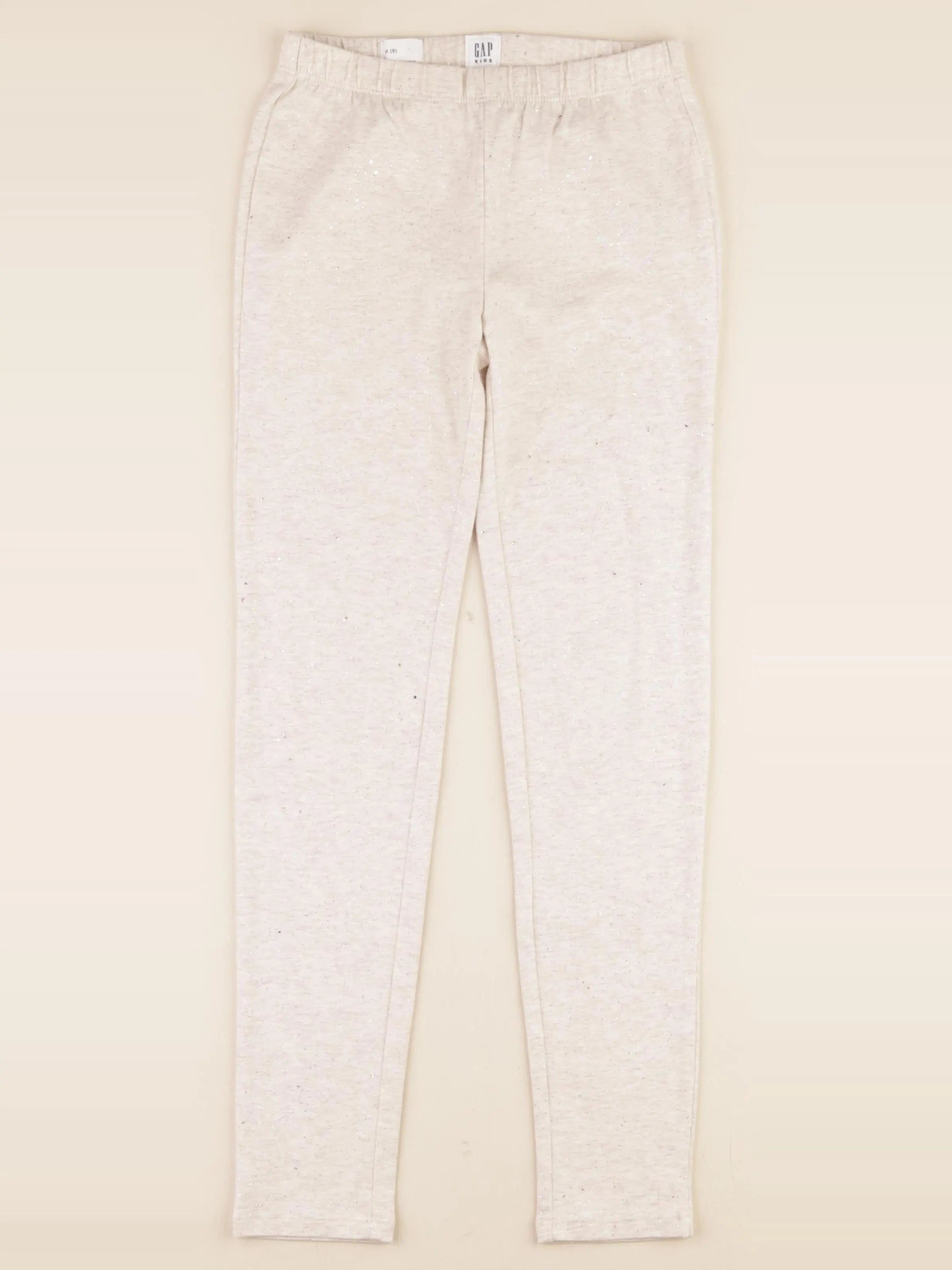 GAP - legging beige, argent - 8 ans