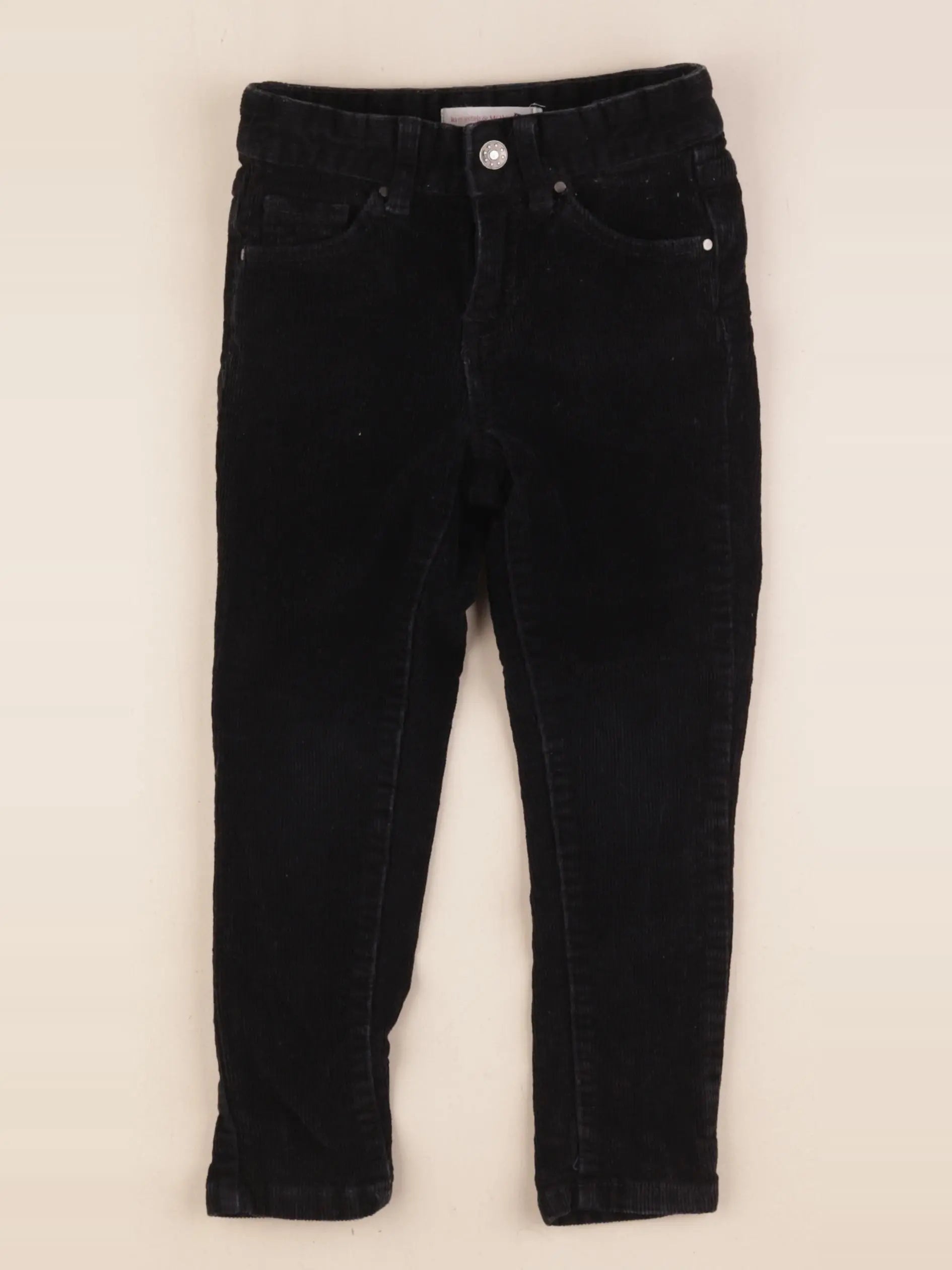 Monoprix - pantalon noir - 4 ans