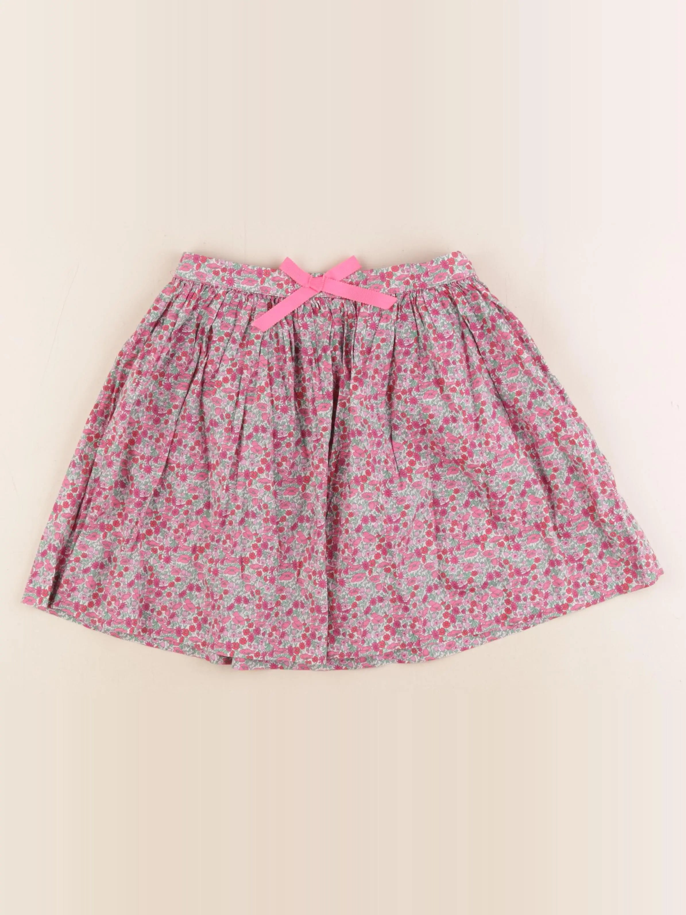 Jacadi - jupe liberty rose - 8 ans