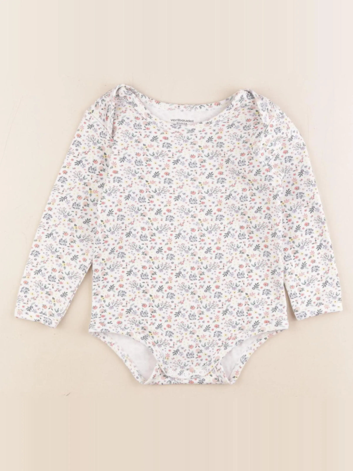 Vertbaudet - body multicolore - 3 ans