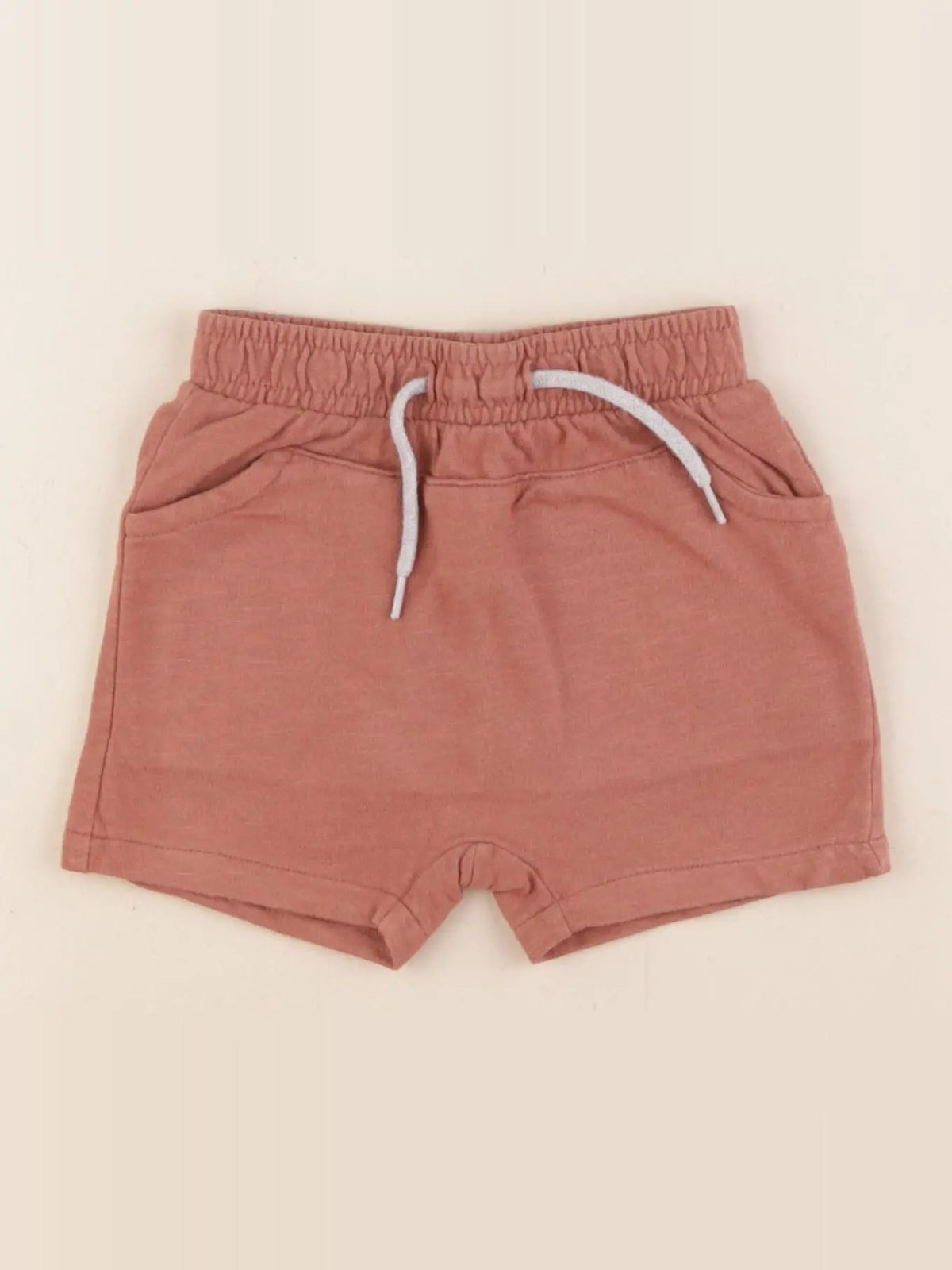 Vertbaudet - short marron - 12 mois
