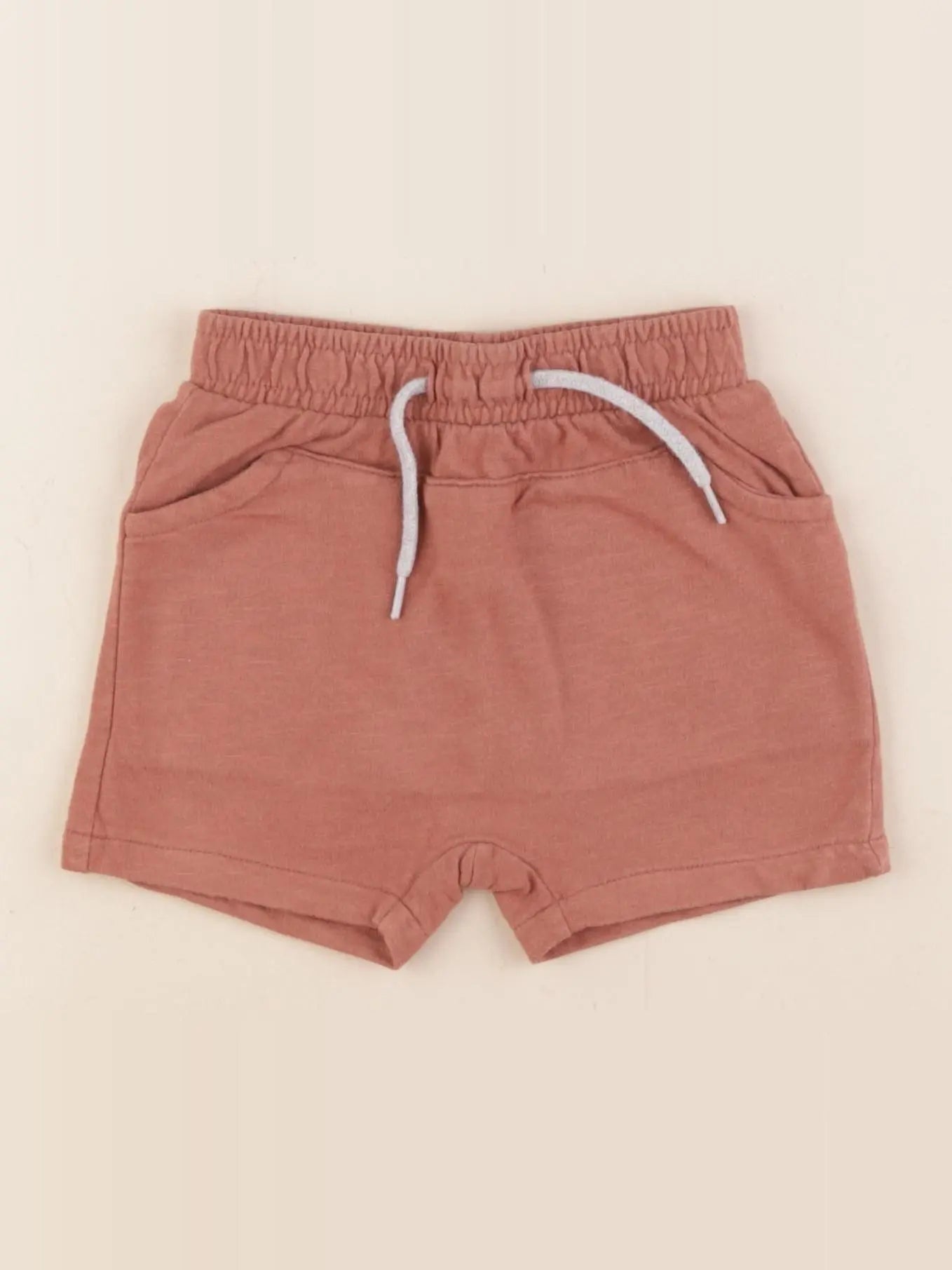 Vertbaudet - short marron - 12 mois