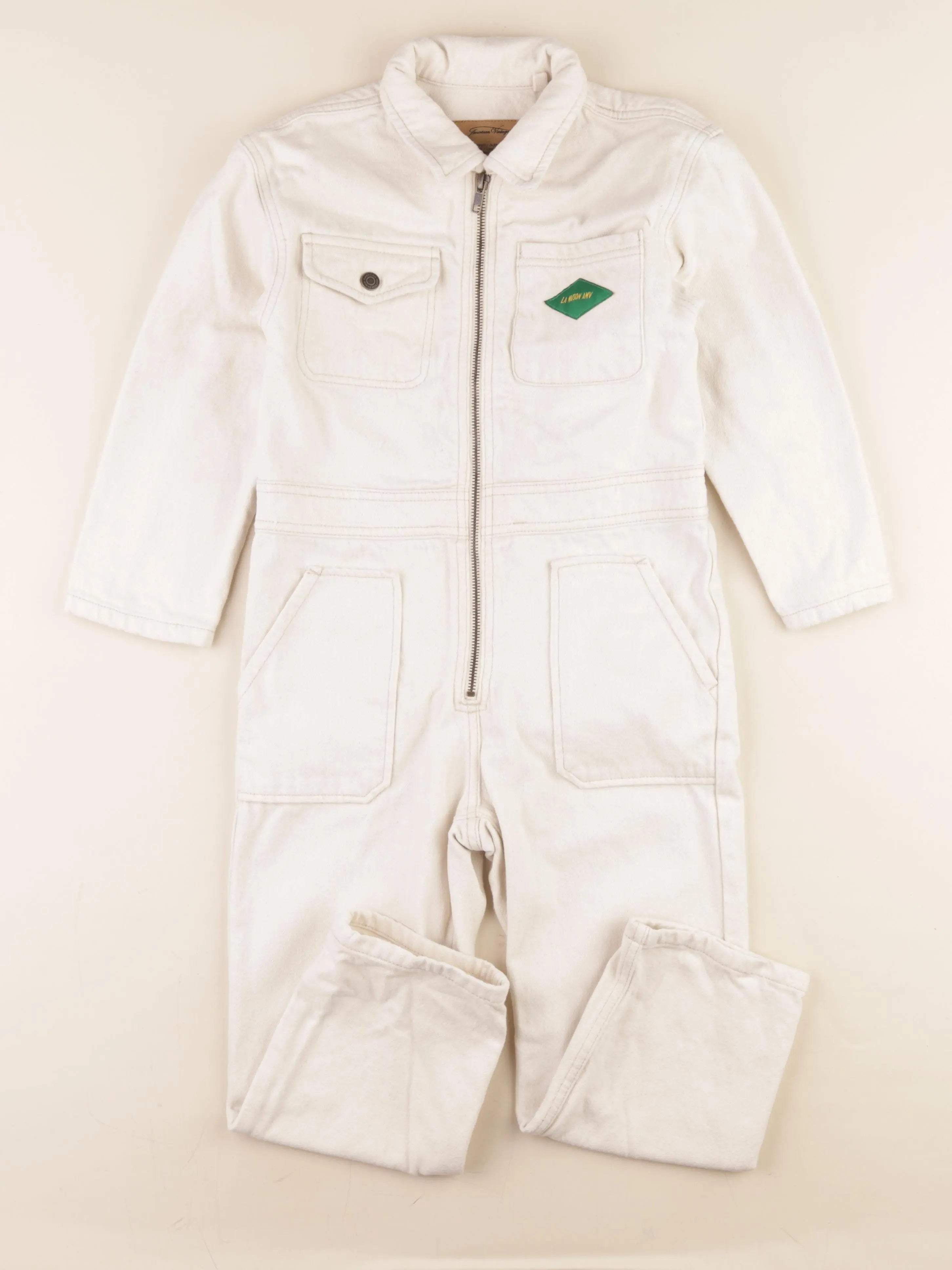 American Vintage - combinaison beige - 7 ans
