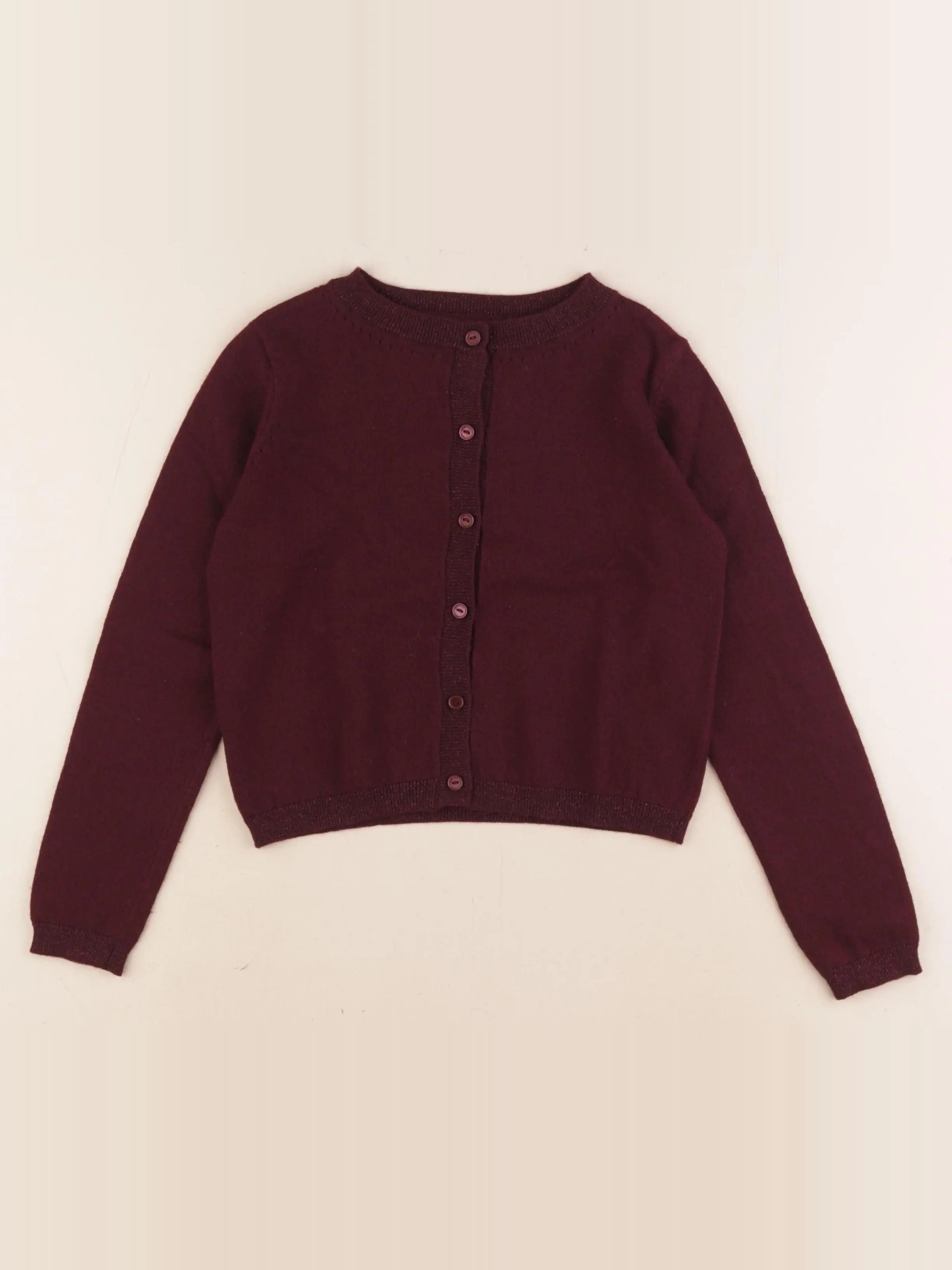 Jacadi - gilet rouge - 8 ans