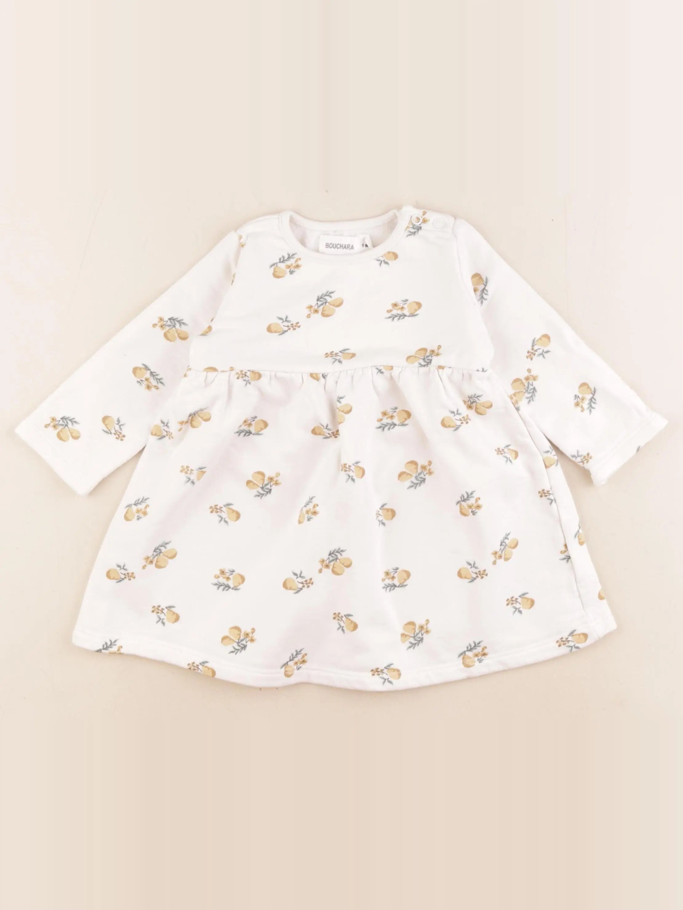 Bouchara - robe beige - 9 mois