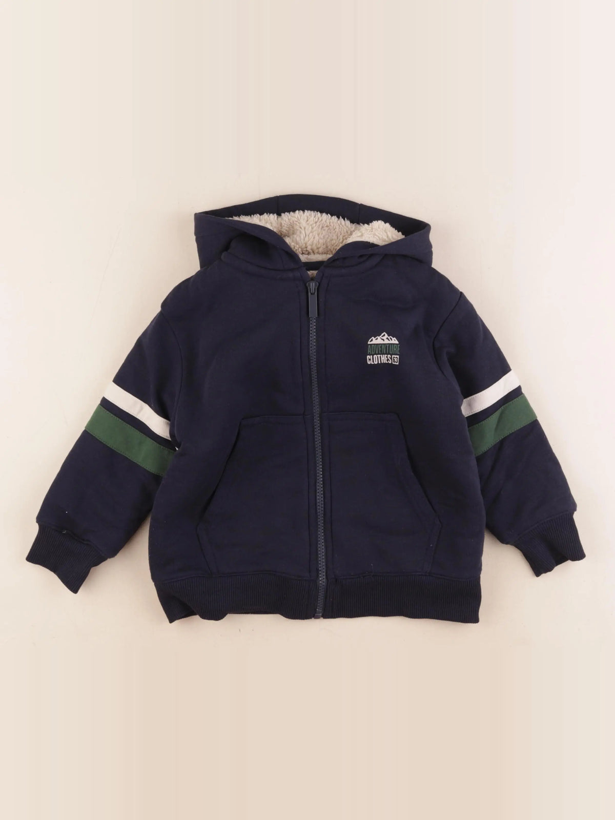 Vertbaudet - sweat bleu - 5 ans