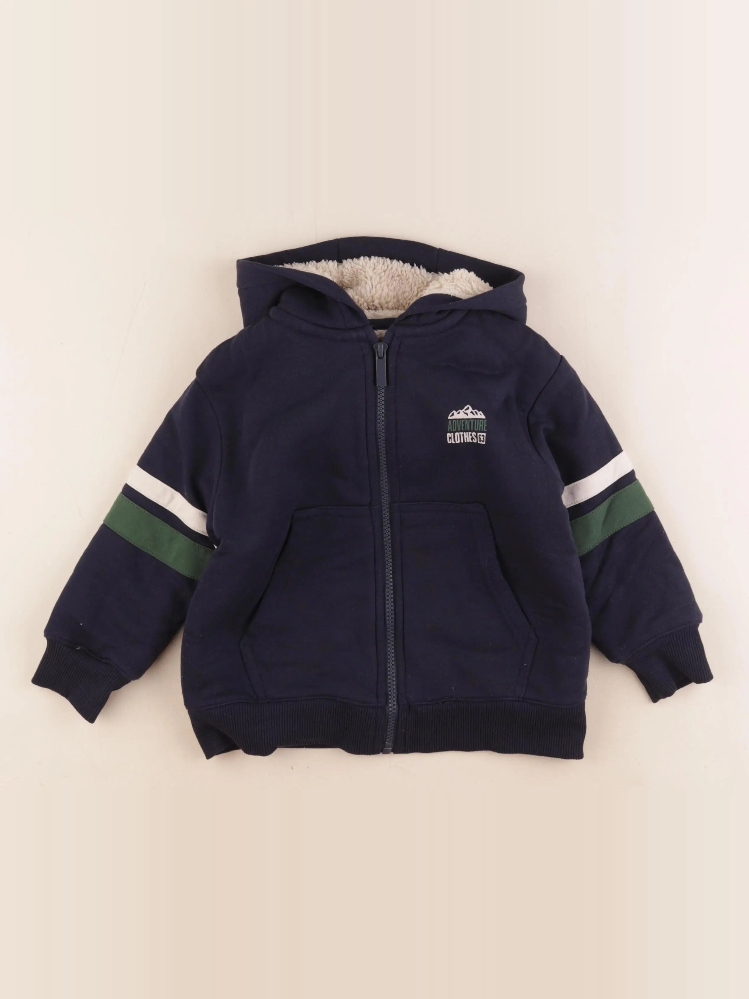 Vertbaudet - sweat bleu - 5 ans