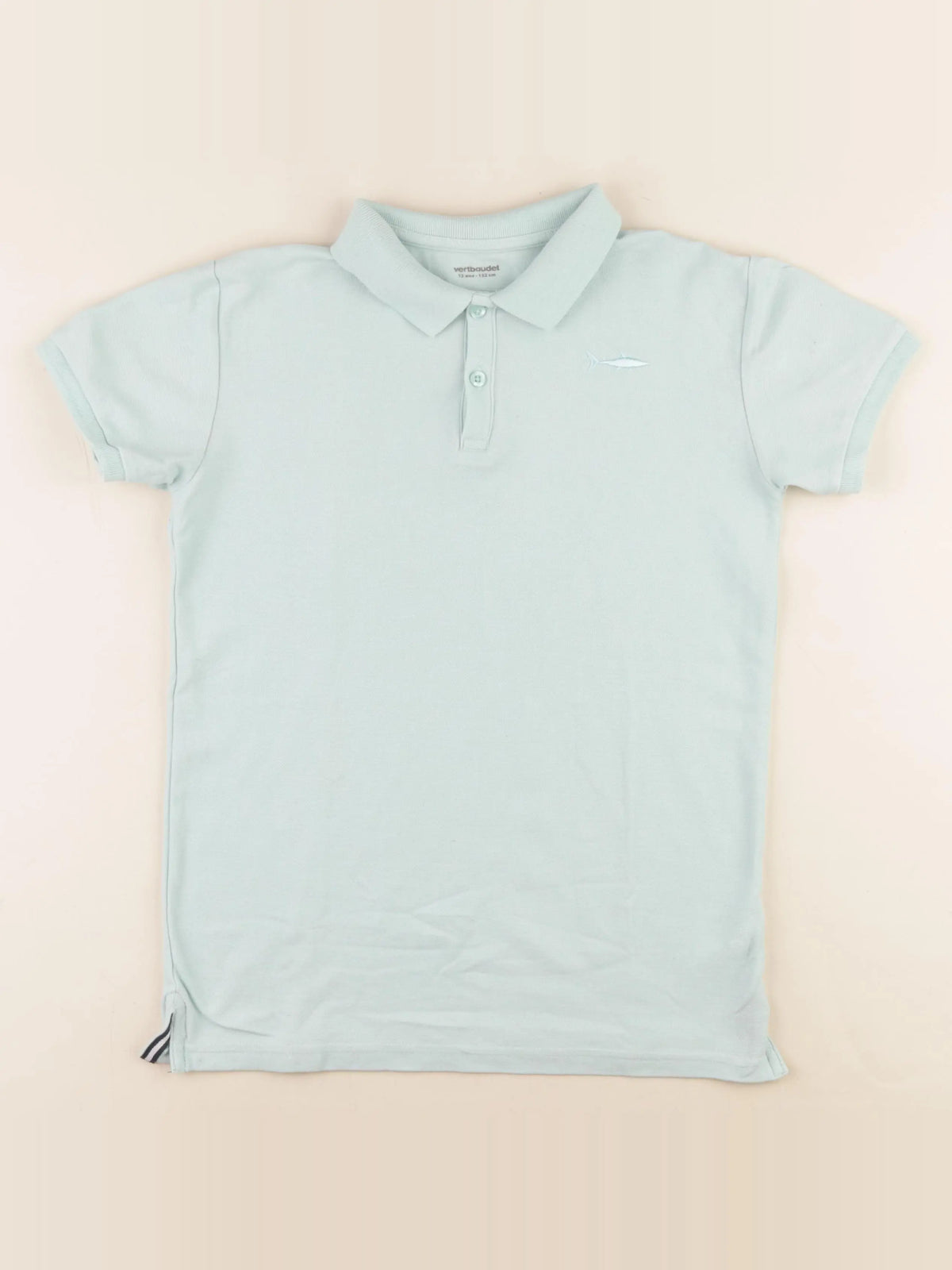 Vertbaudet - polo vert - 12 ans