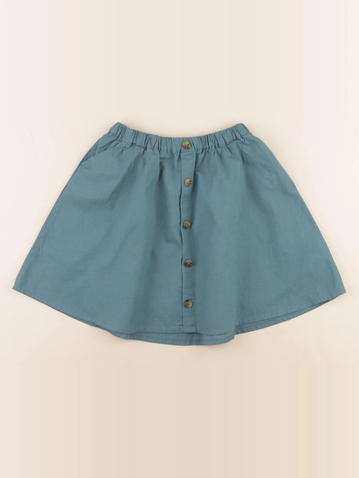 Vertbaudet - jupe bleu - 7 ans