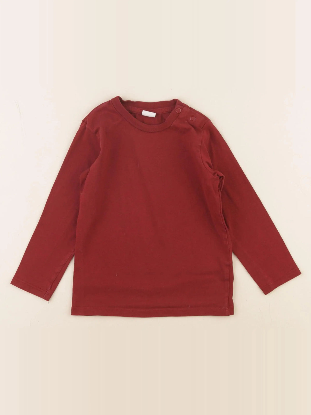 H&M - tee-shirt rouge - 1 an à 2 ans