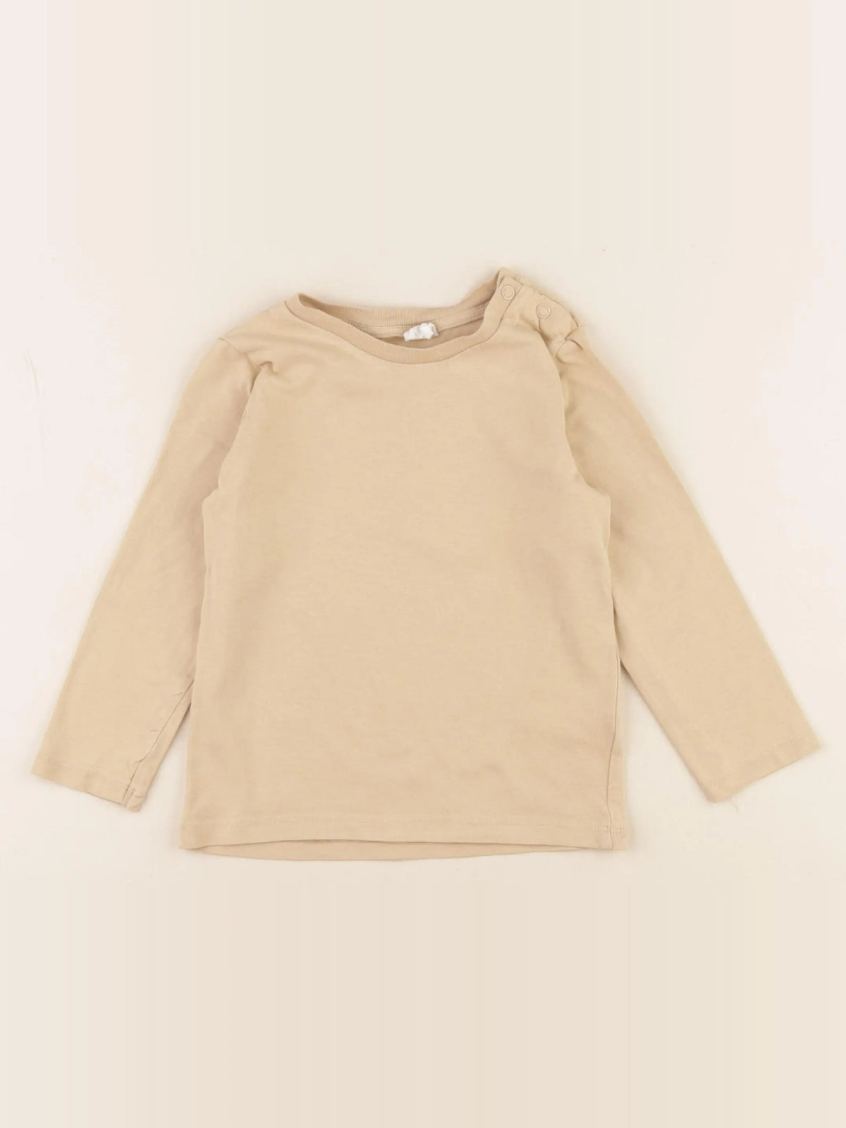 H&M - tee-shirt jaune - 1 an à 2 ans