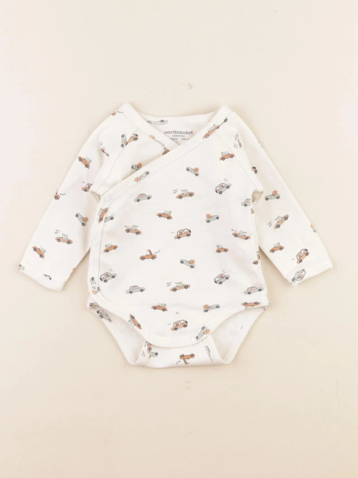 Vertbaudet - body multicolore - 3 mois