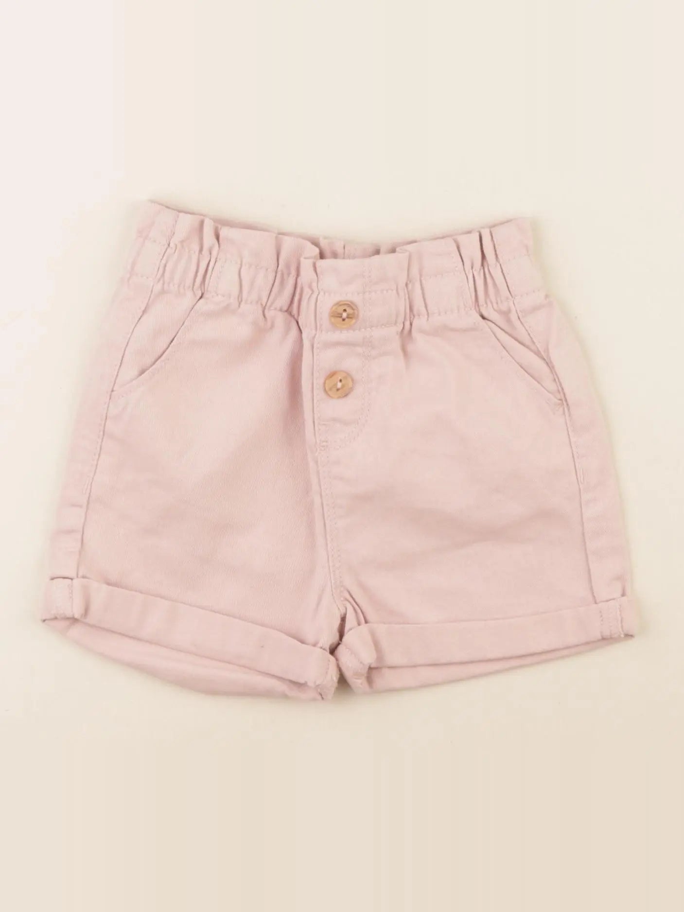 Vertbaudet - short rose - 18 mois