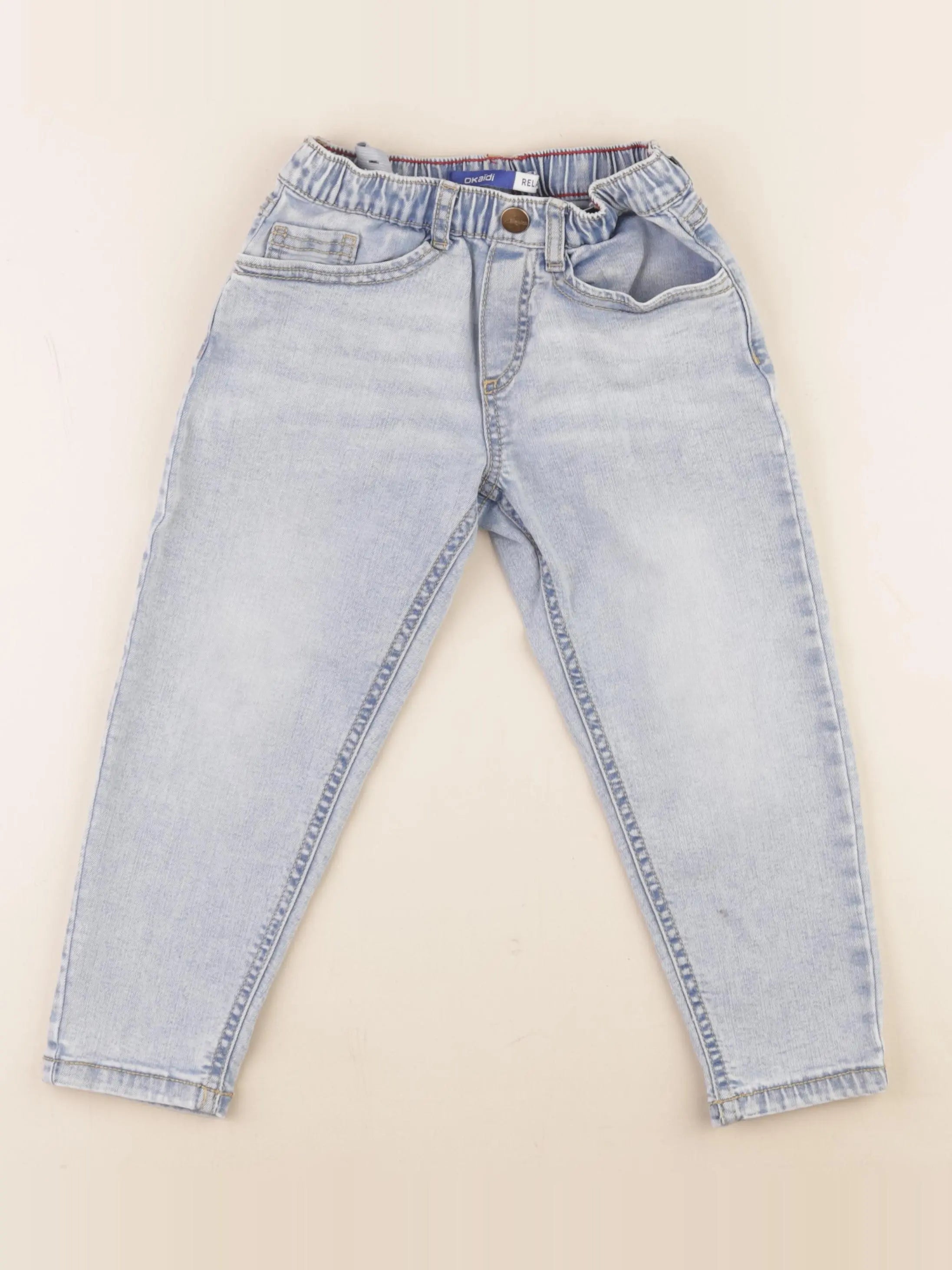 Okaidi - jean bleu - 4 ans