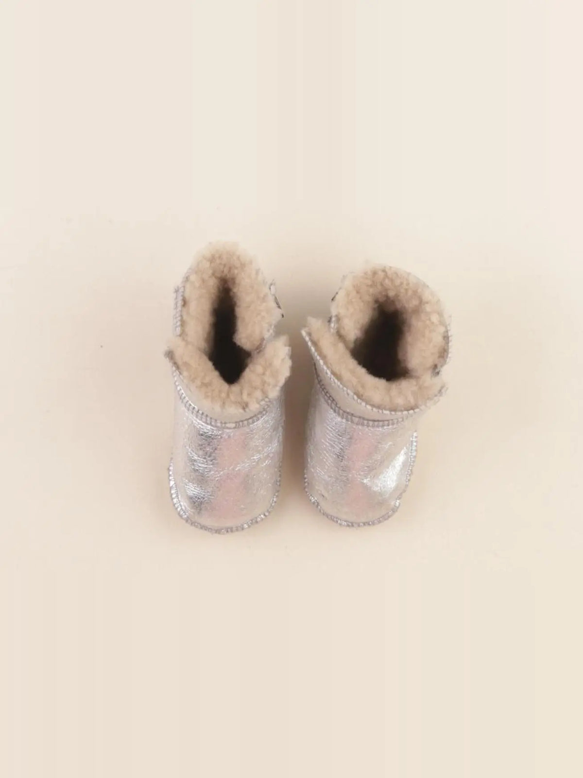 Sheperd - chaussons argent - pointure 20/21