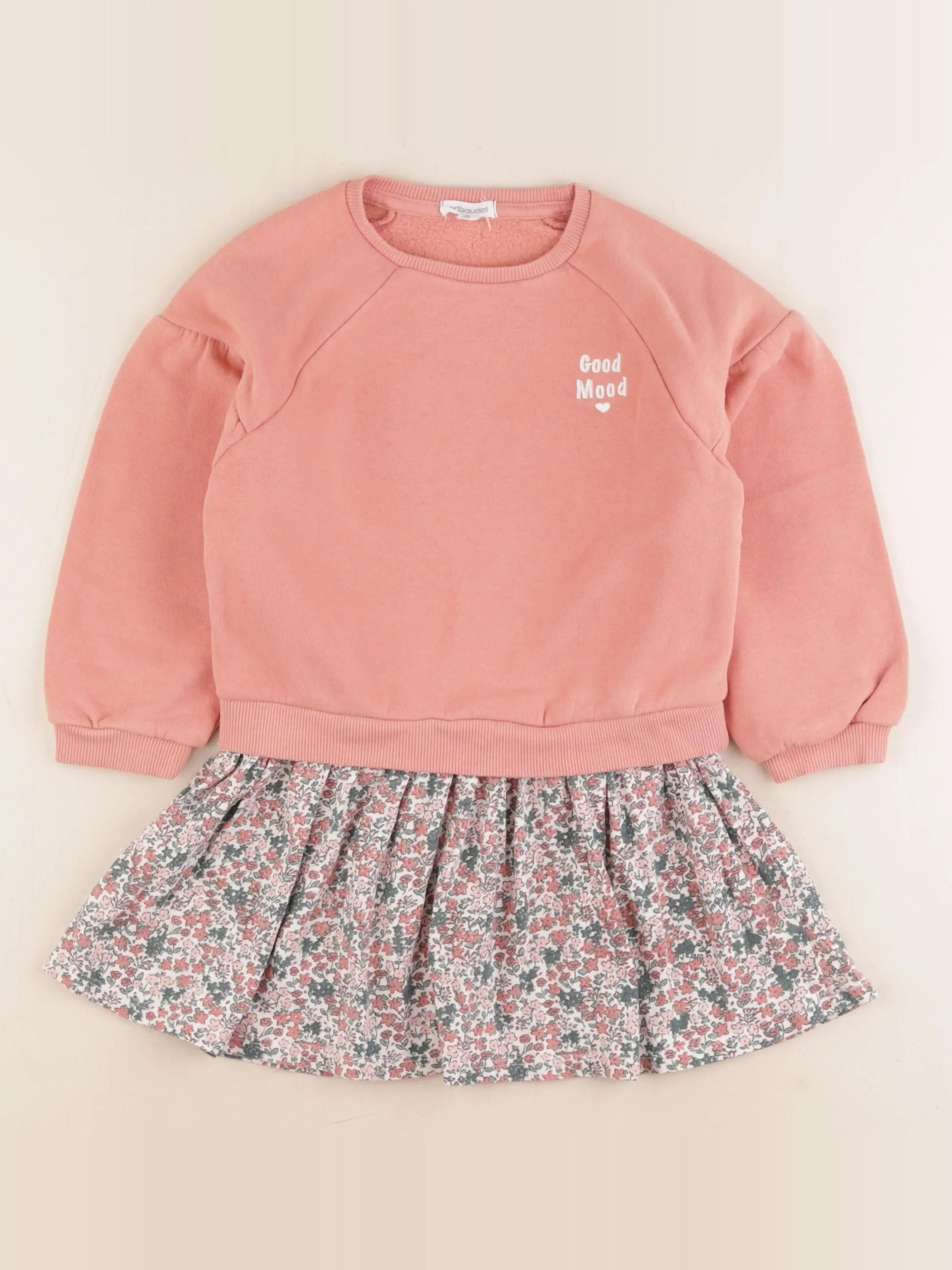 Vertbaudet - robe rose - 4 ans