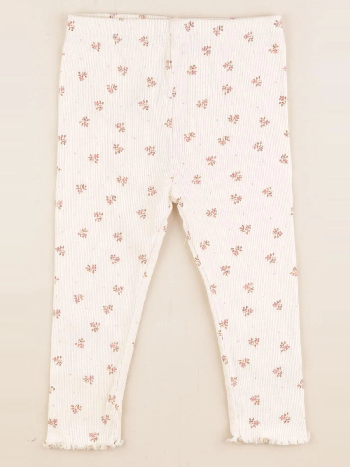 Vertbaudet - legging beige - 24 mois