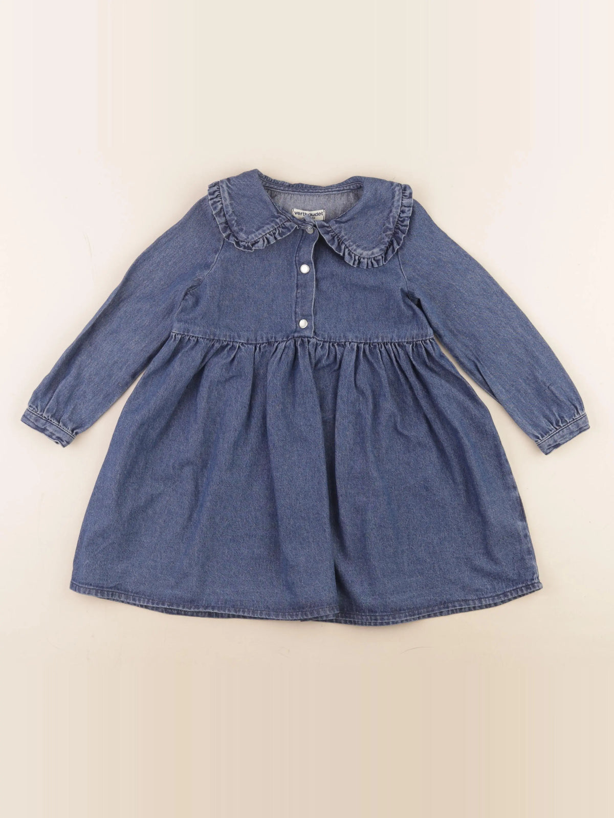 Vertbaudet - robe bleu - 4 ans