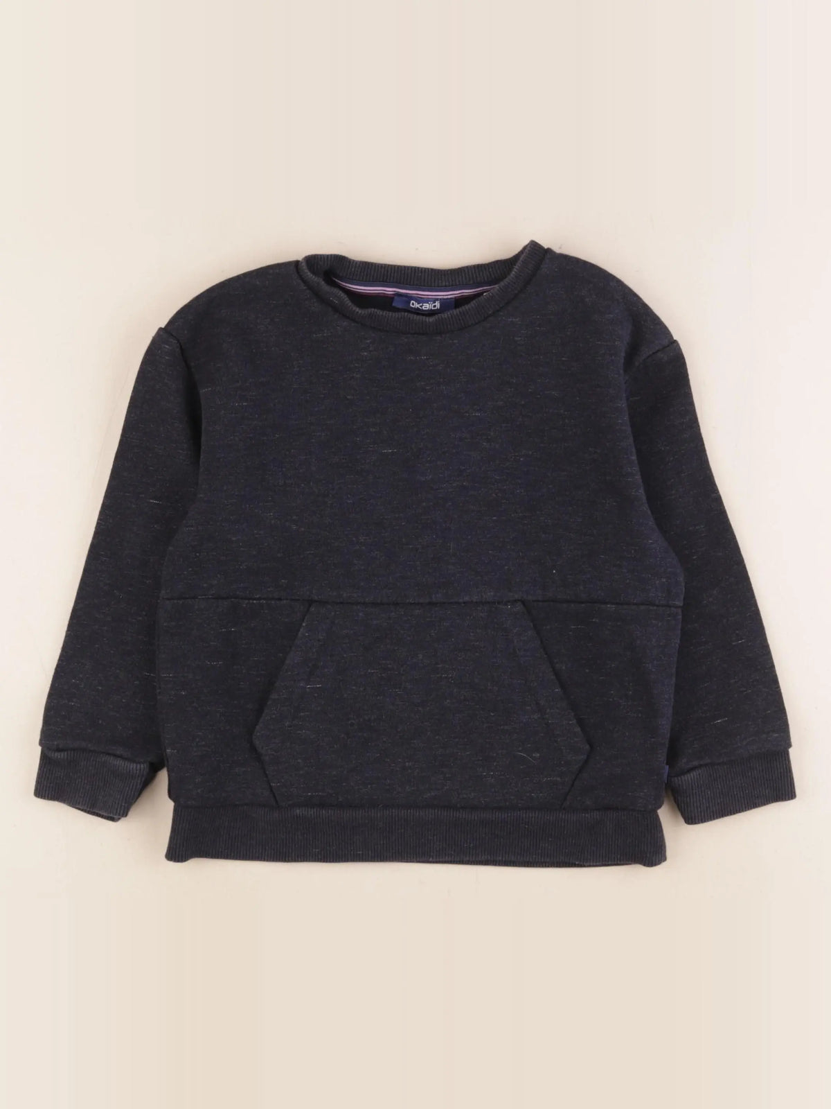 Okaidi - sweat bleu - 6 ans
