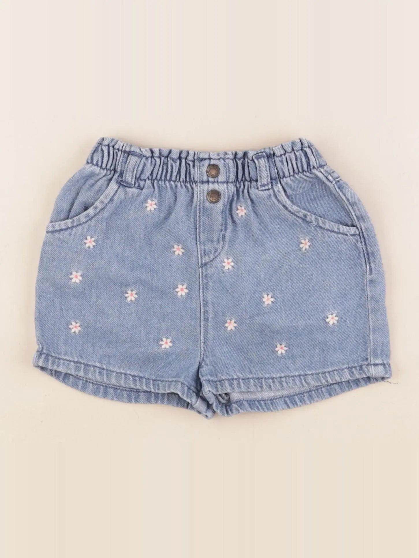 Vertbaudet - short bleu - 24 mois