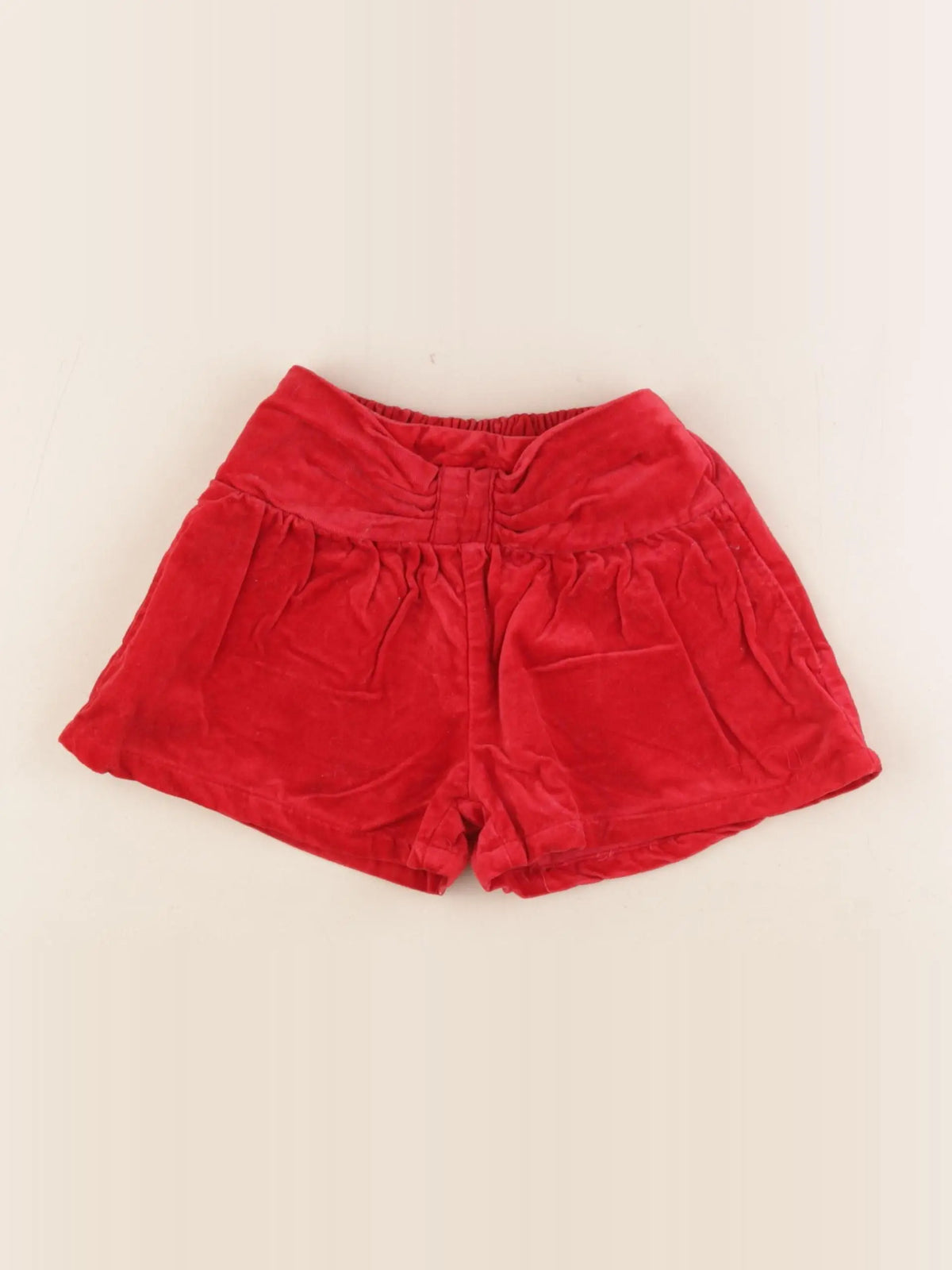 Vertbaudet - short rouge - 3 ans