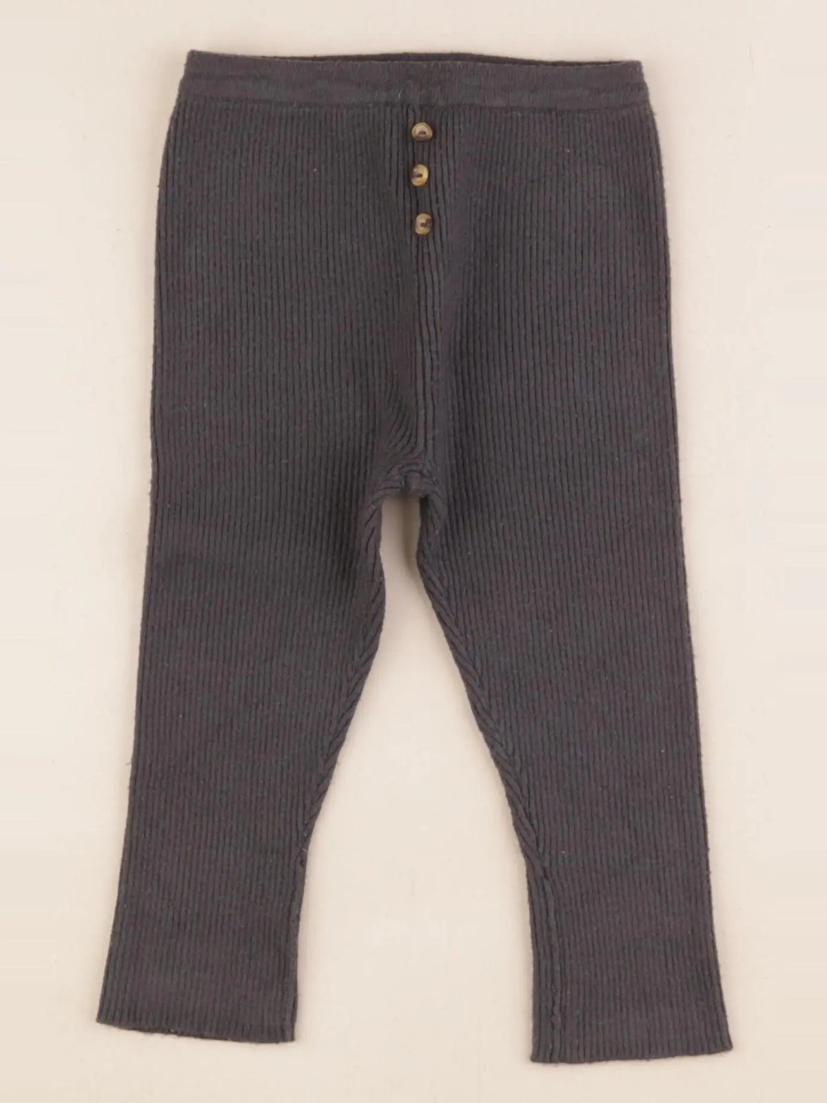 Vertbaudet - legging gris - 18 mois