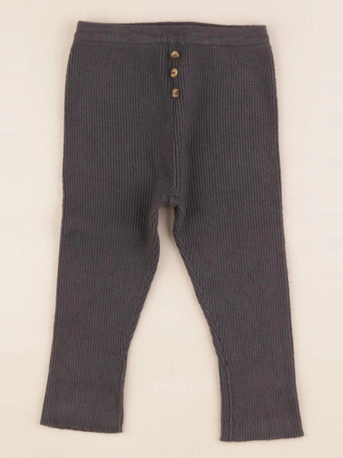 Vertbaudet - legging gris - 18 mois