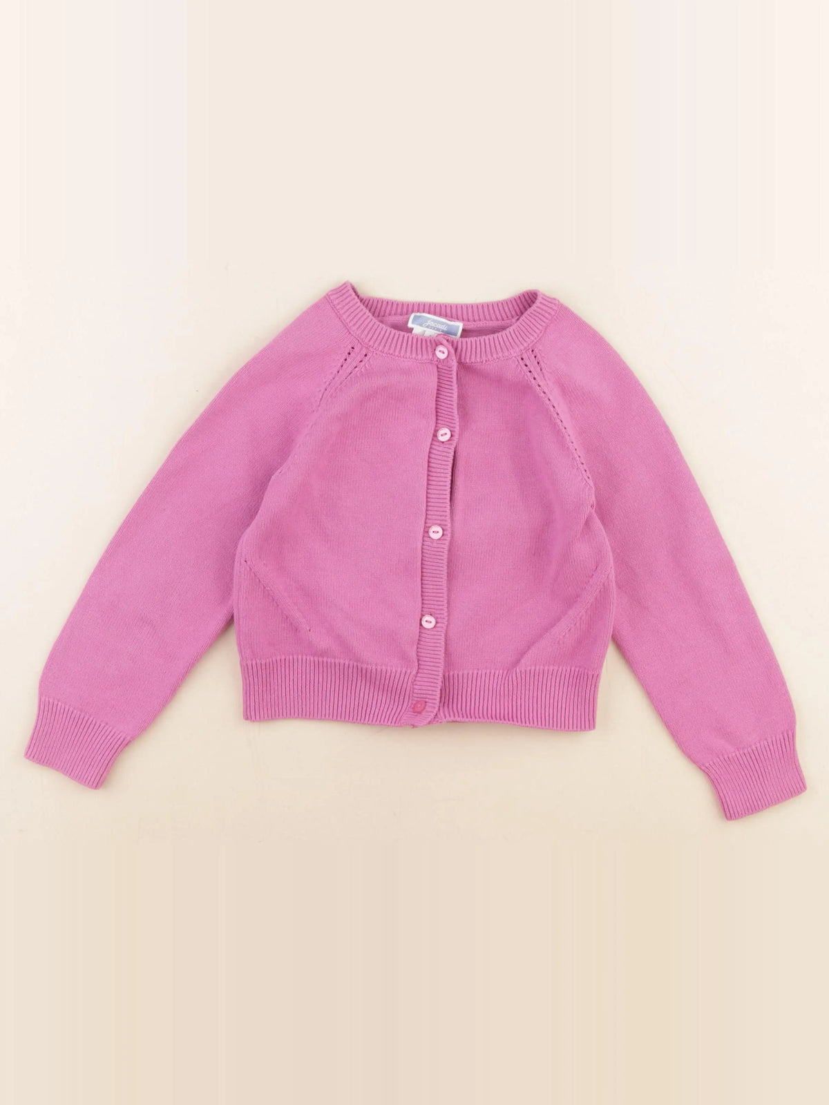 Jacadi - gilet rose - 4 ans