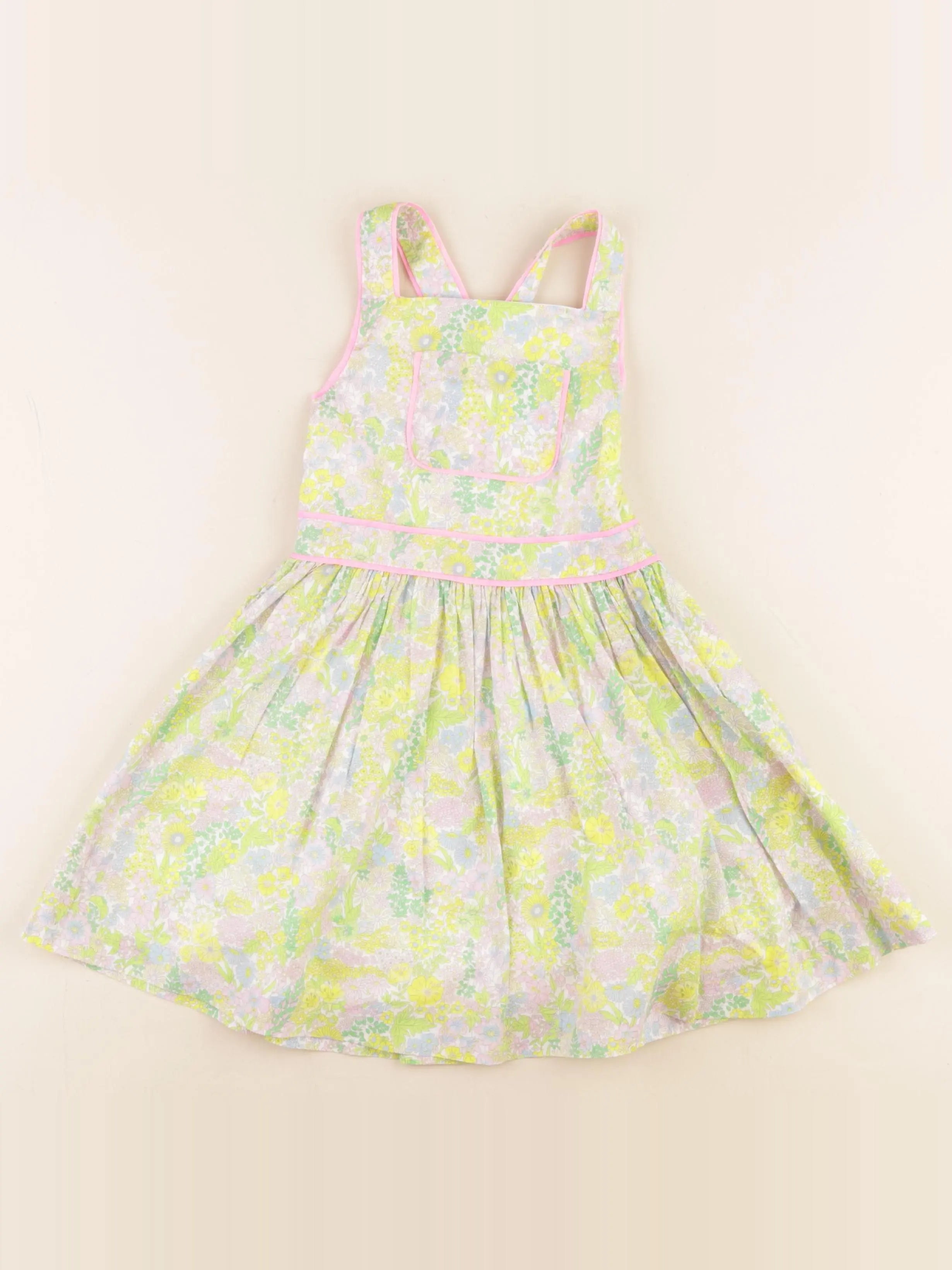 Jacadi - robe liberty multicolore - 3 ans