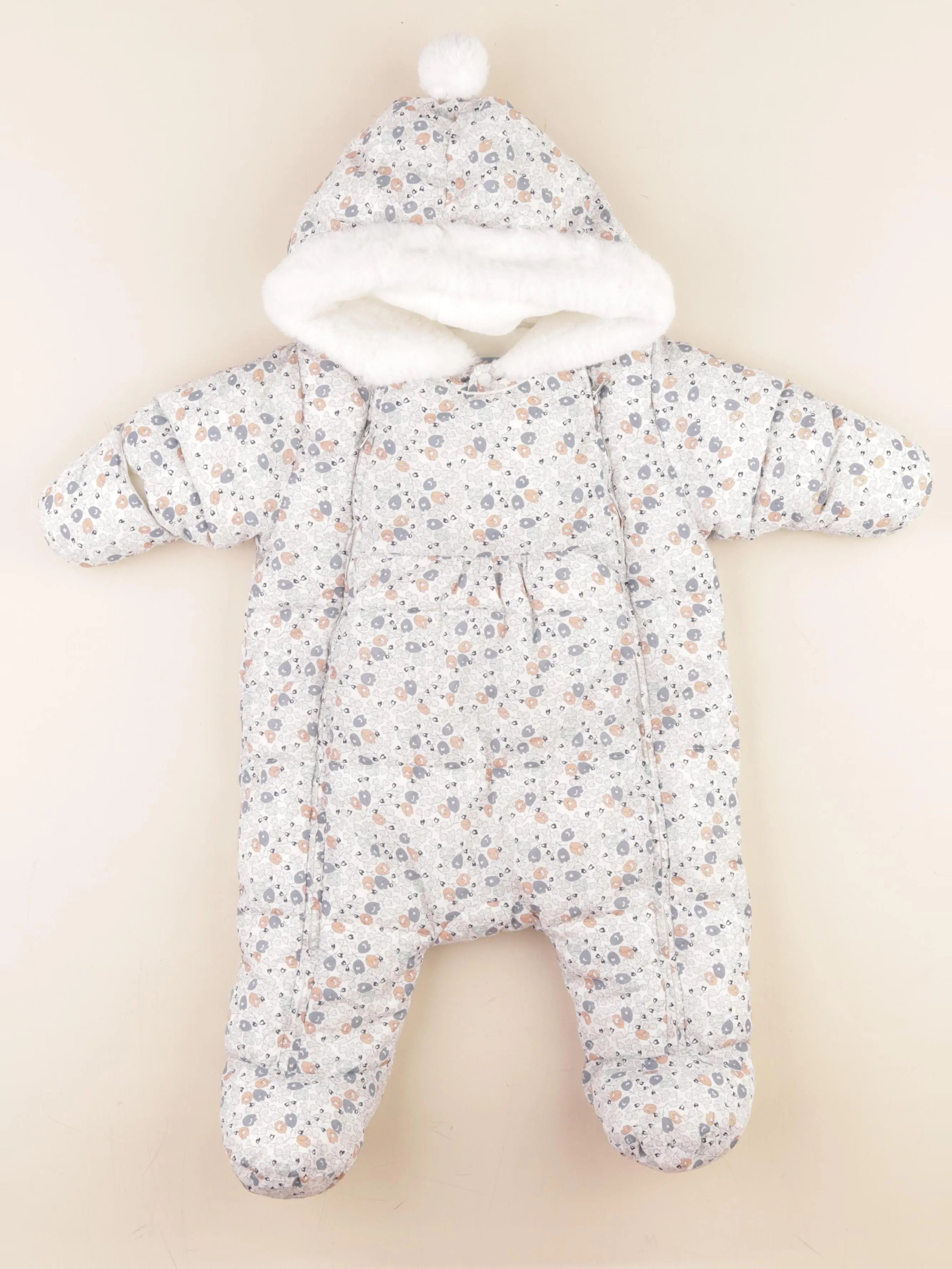 Jacadi - combi-pilote multicolore - 6 mois