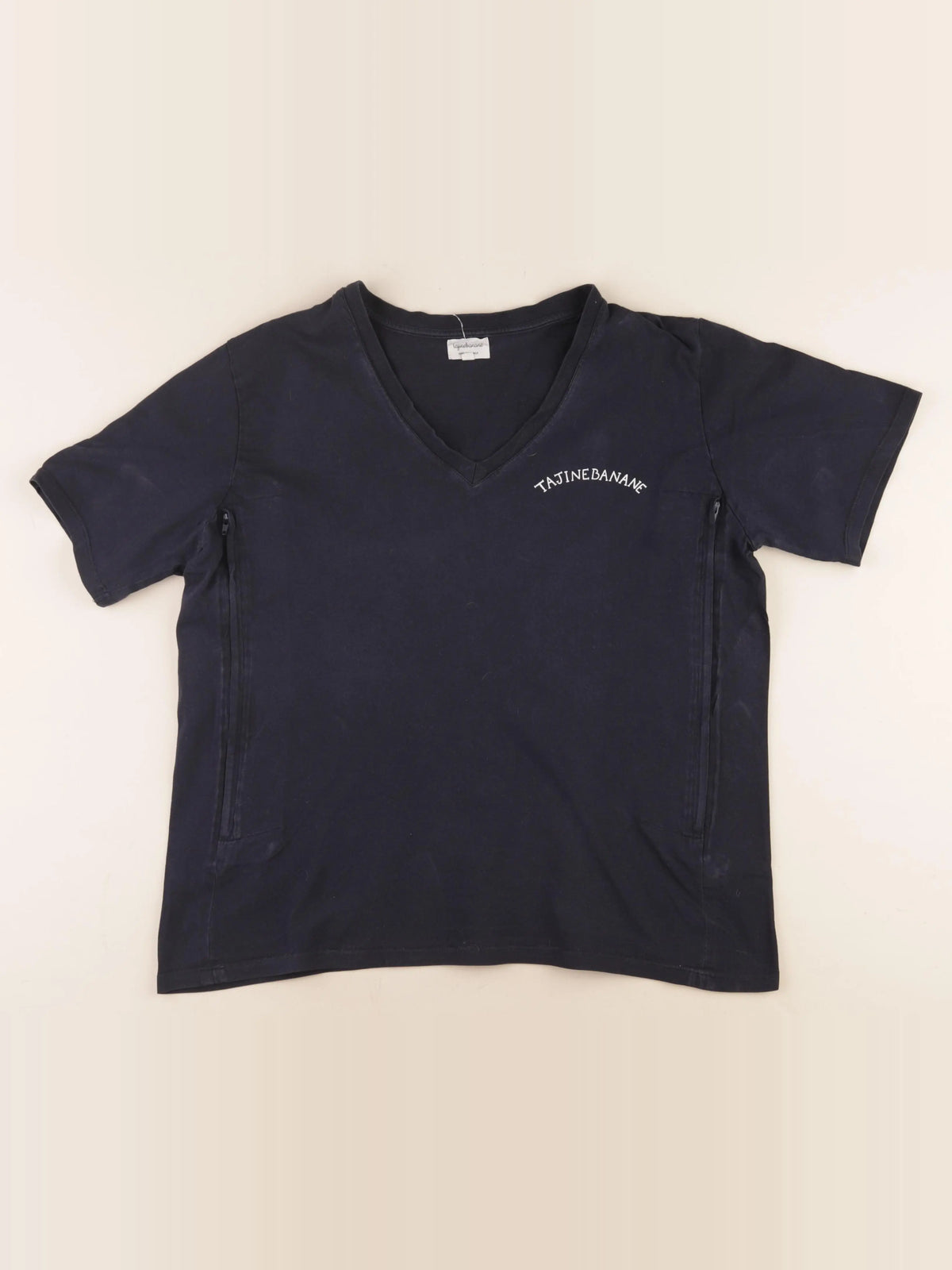 Tajine banane - tee-shirt allaitement, grossesse noir - m