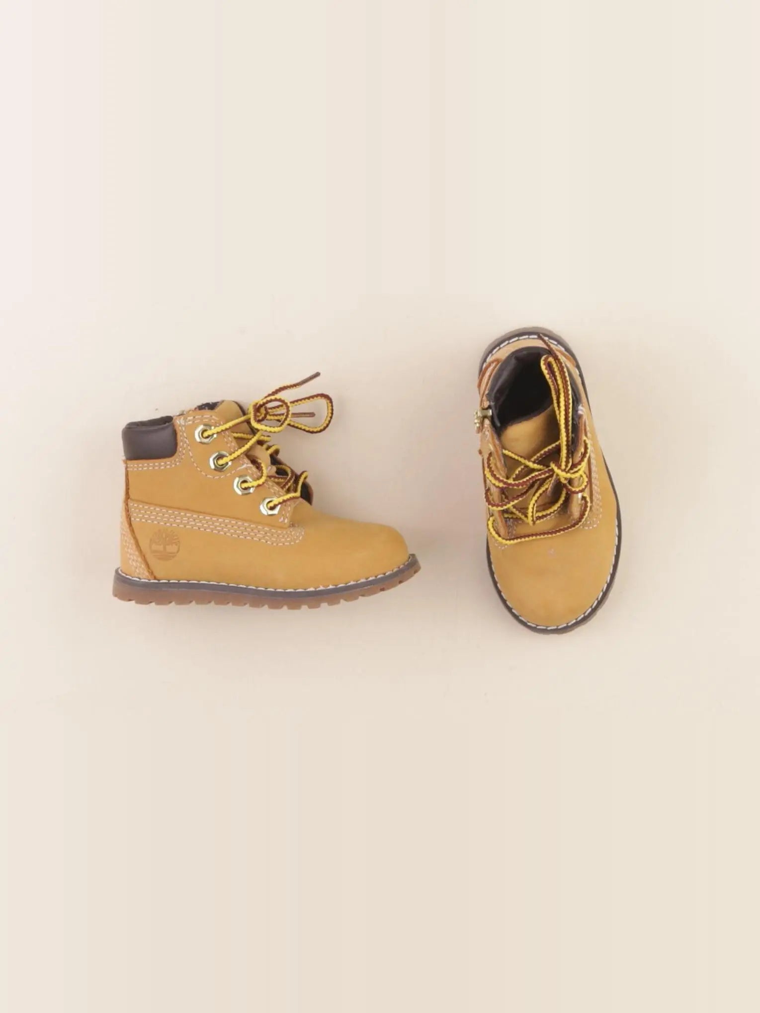 Timberland - boots marron - pointure 21