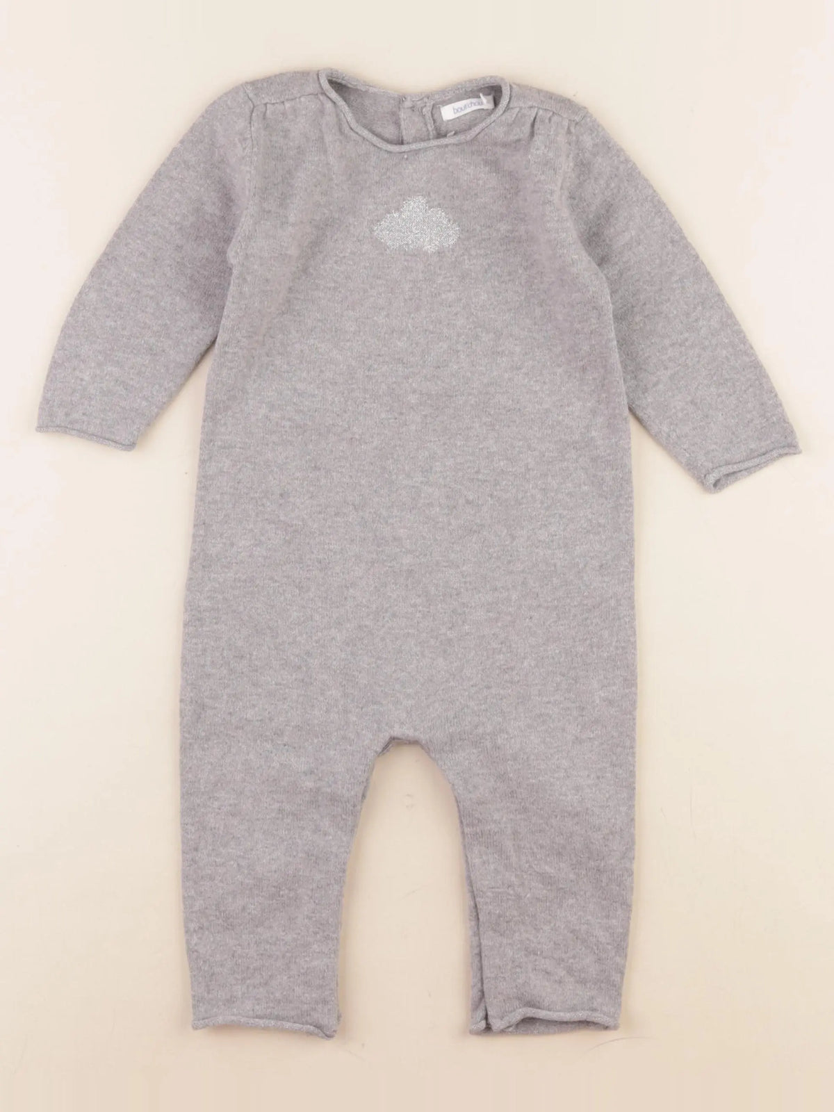 Boutchou - combinaison gris - 12 mois