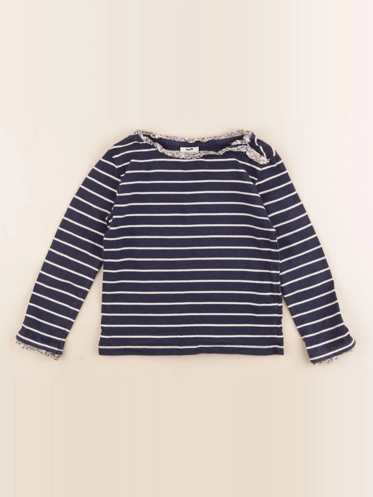 Cyrillus - tee-shirt bleu - 4 ans