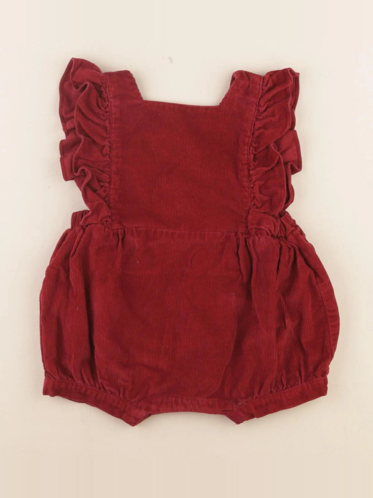 Bobine - combinaison rouge - 12 mois