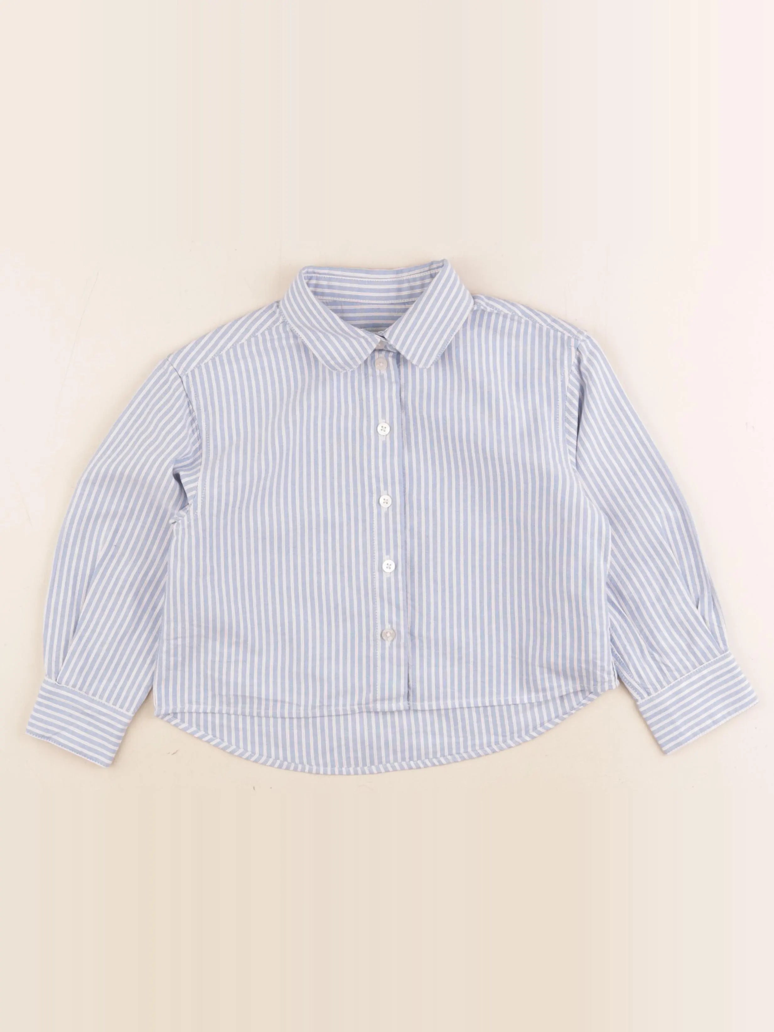 Cyrillus - blouse bleu - 6 ans