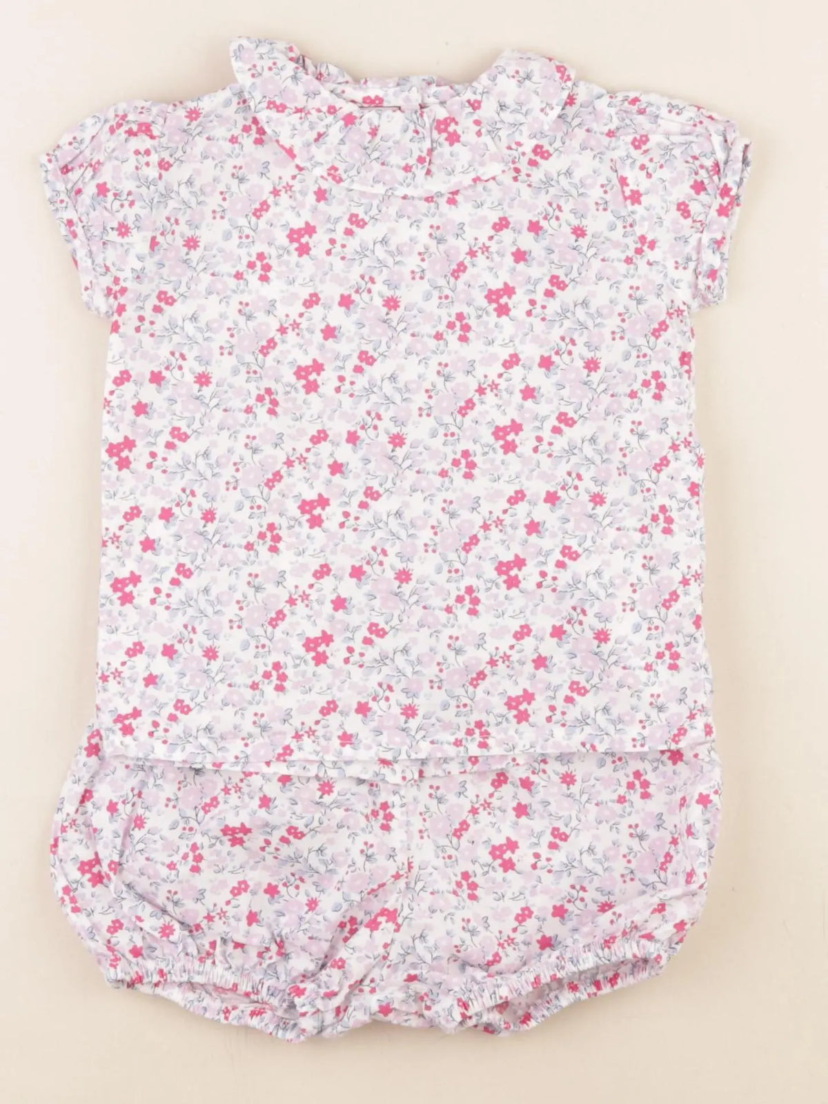 Acanthe - ensemble multicolore - 12 mois