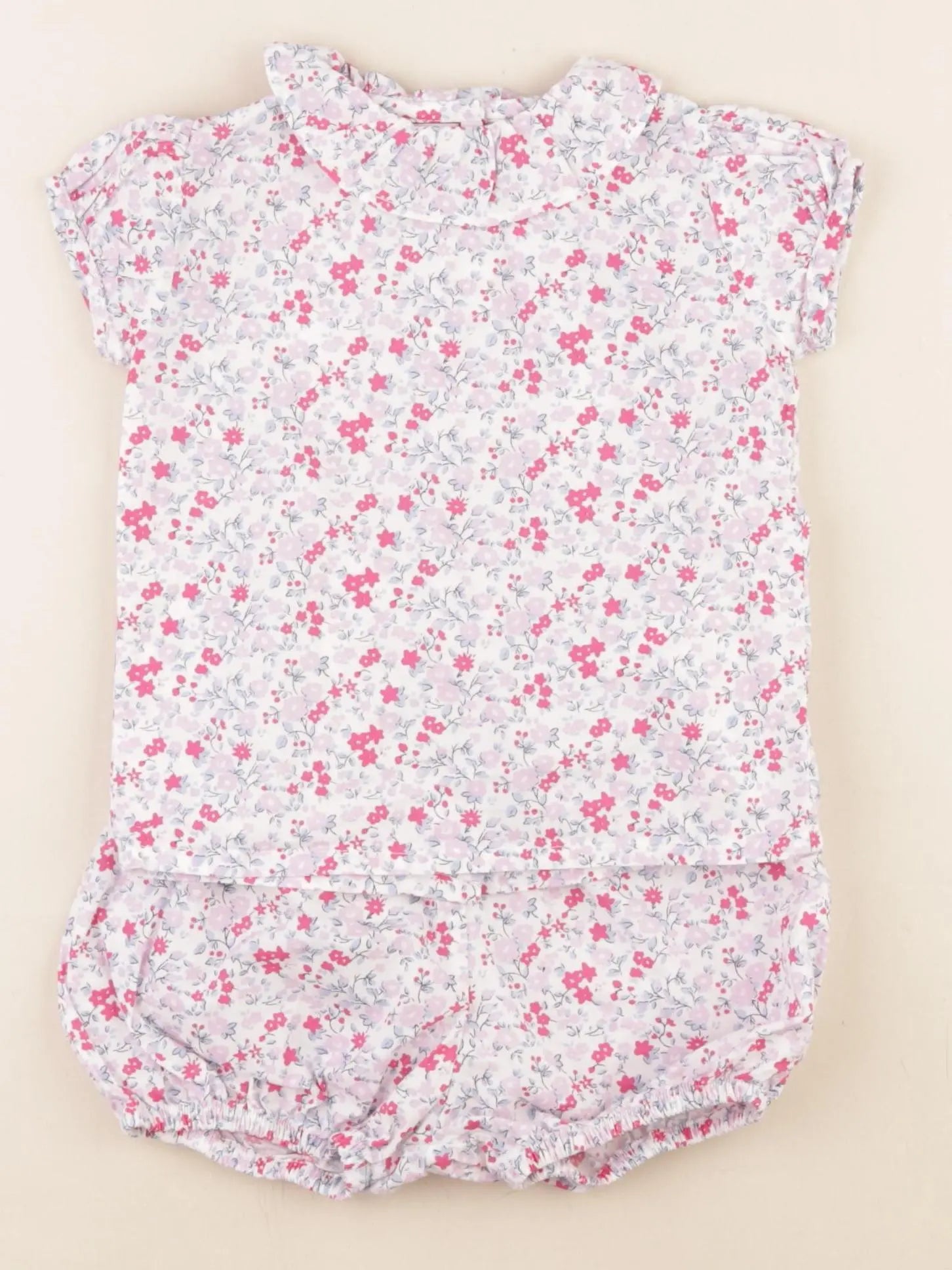 Acanthe - ensemble multicolore - 12 mois