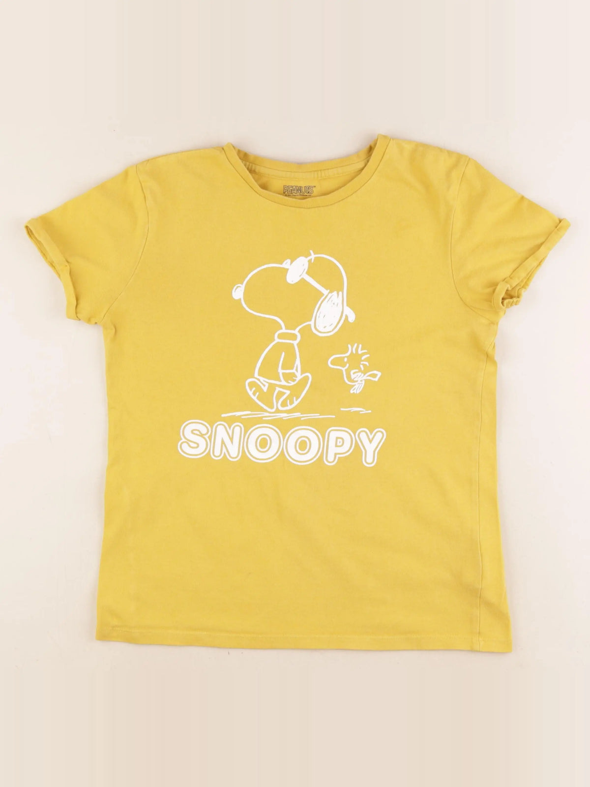 Cyrillus - tee-shirt jaune - 12 ans