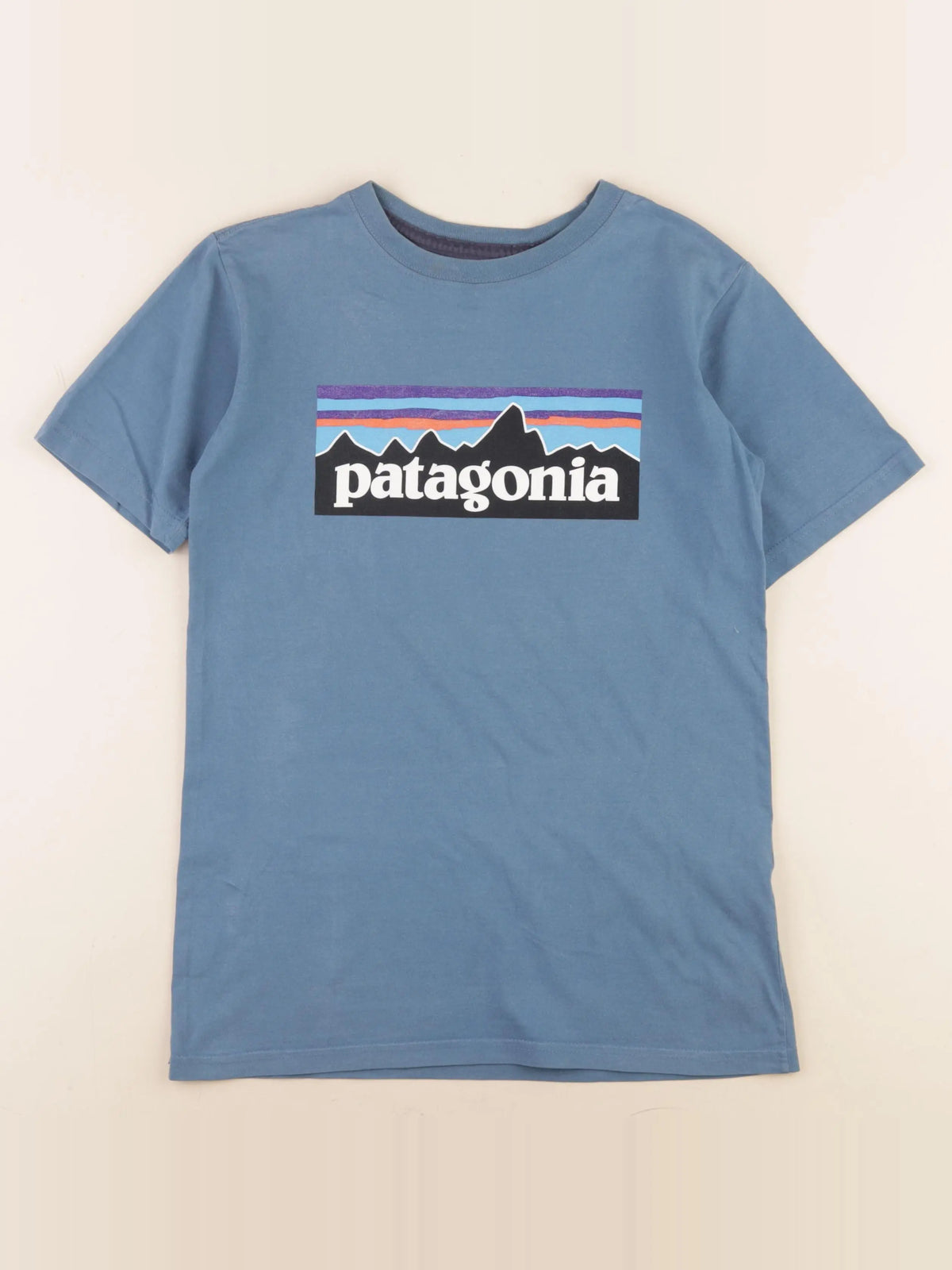Patagonia - tee-shirt bleu - 12 ans